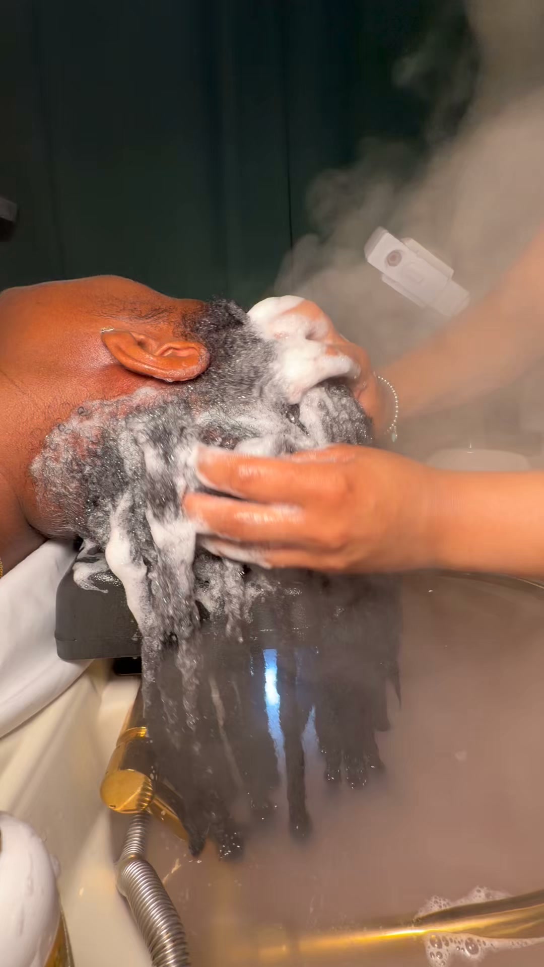 Bask & Lather Co Facebook ad: Treat Your Scalp