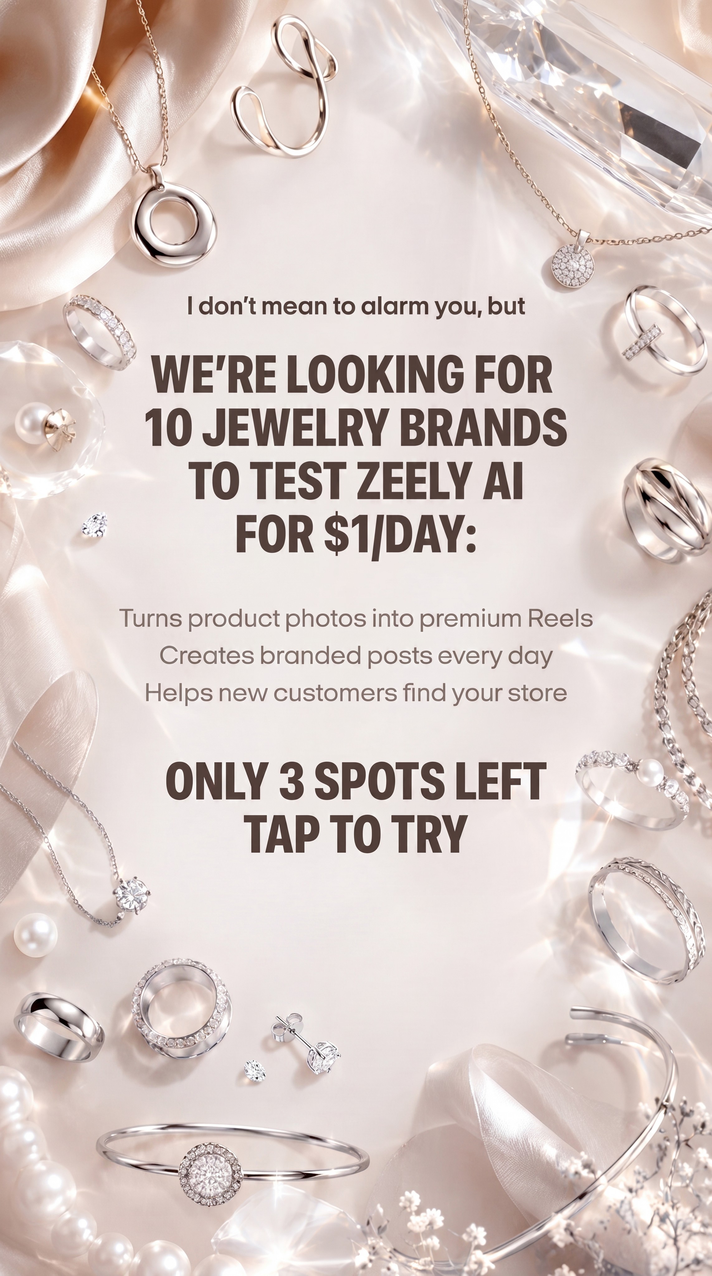 Zeely Facebook ad