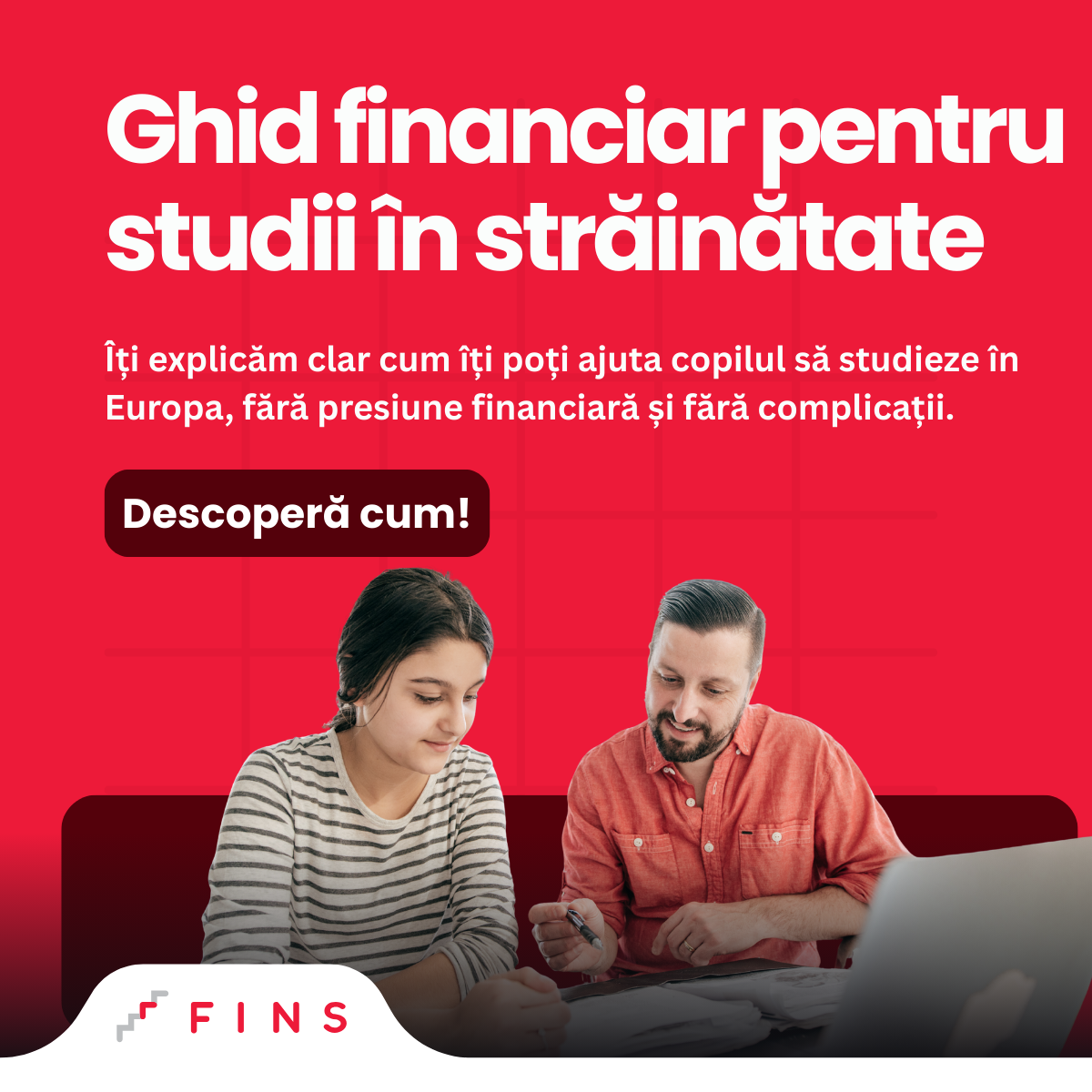 FINS Facebook ad