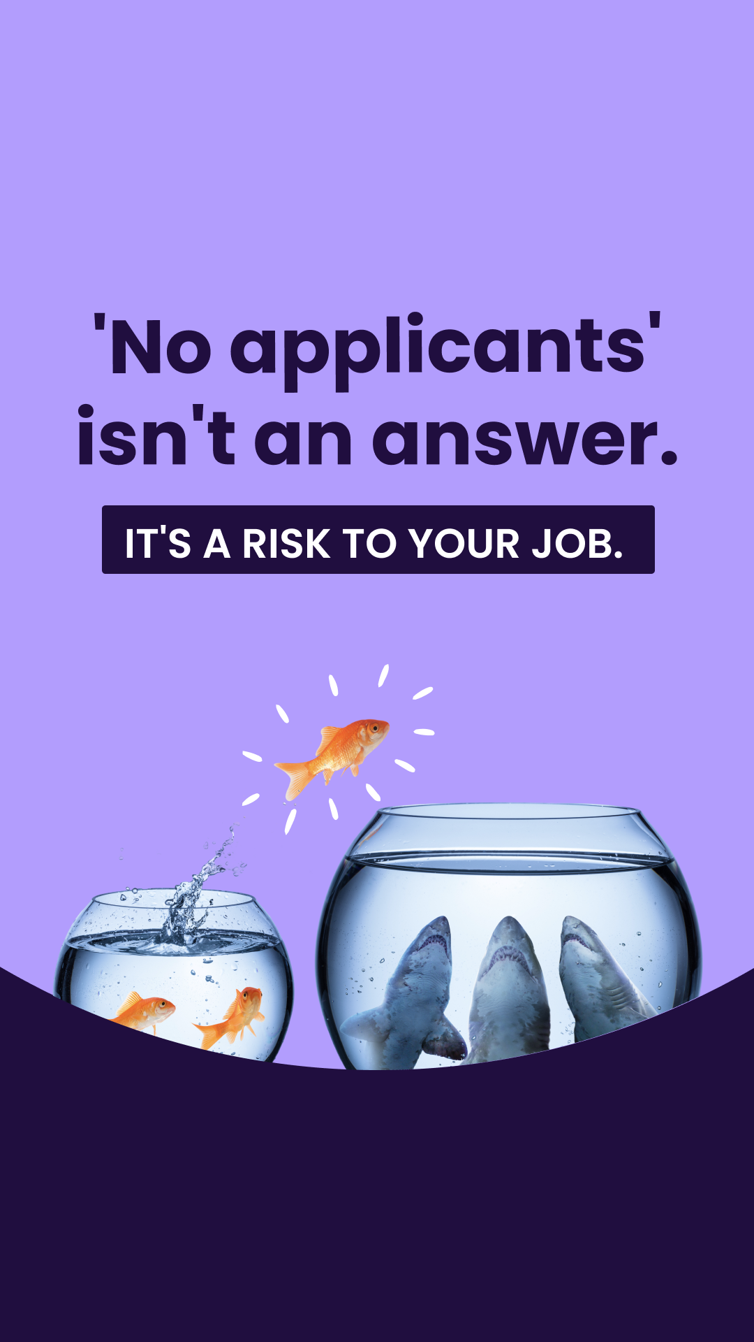 CareerArc Facebook ad: Stop Posting. Start Hiring.