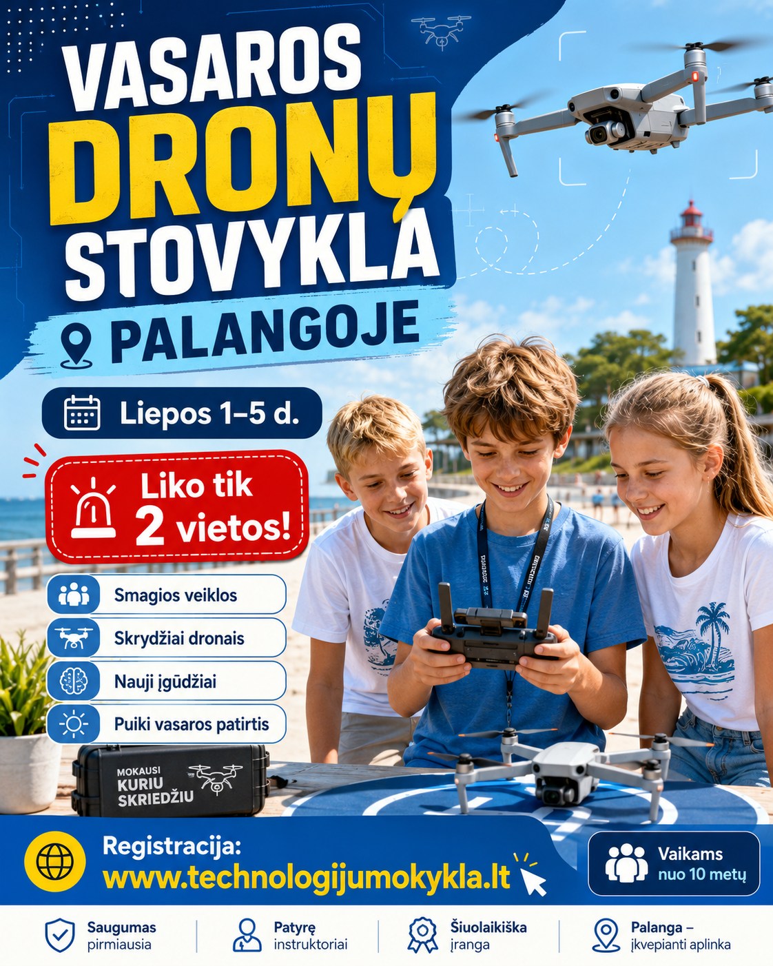Technologijų mokykla Palangoje Facebook ad: Technologijų mokykla Palangoje - Robotika - Programavimas…