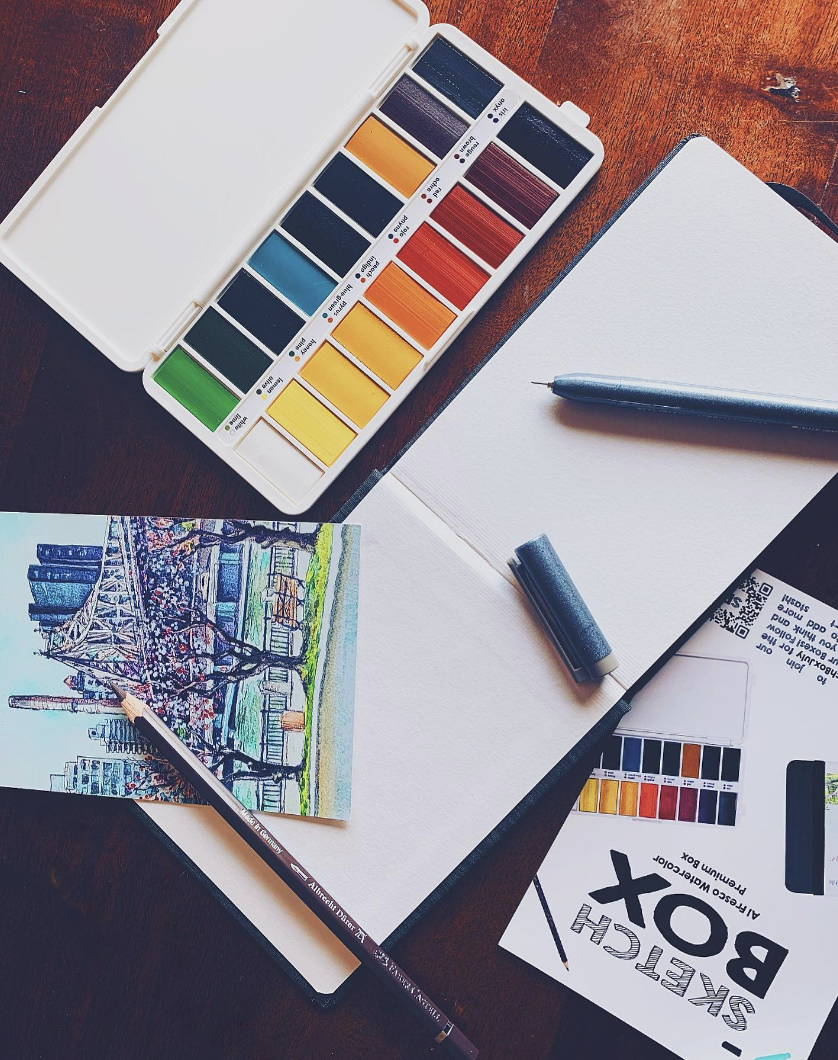 SketchBox Facebook ad: The #1 Art Subscription Box