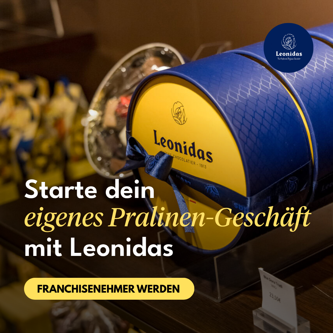 L’Express Franchise Deutschland Facebook ad: Mit Leonidas selbstständig machen