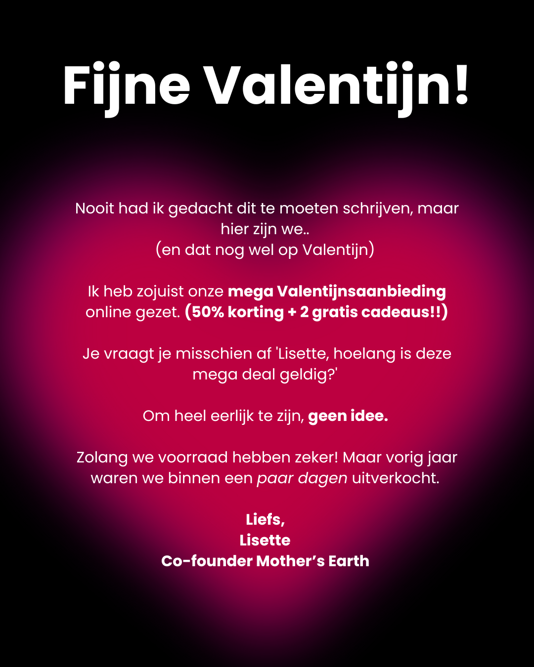 Mothers Earth Facebook ad