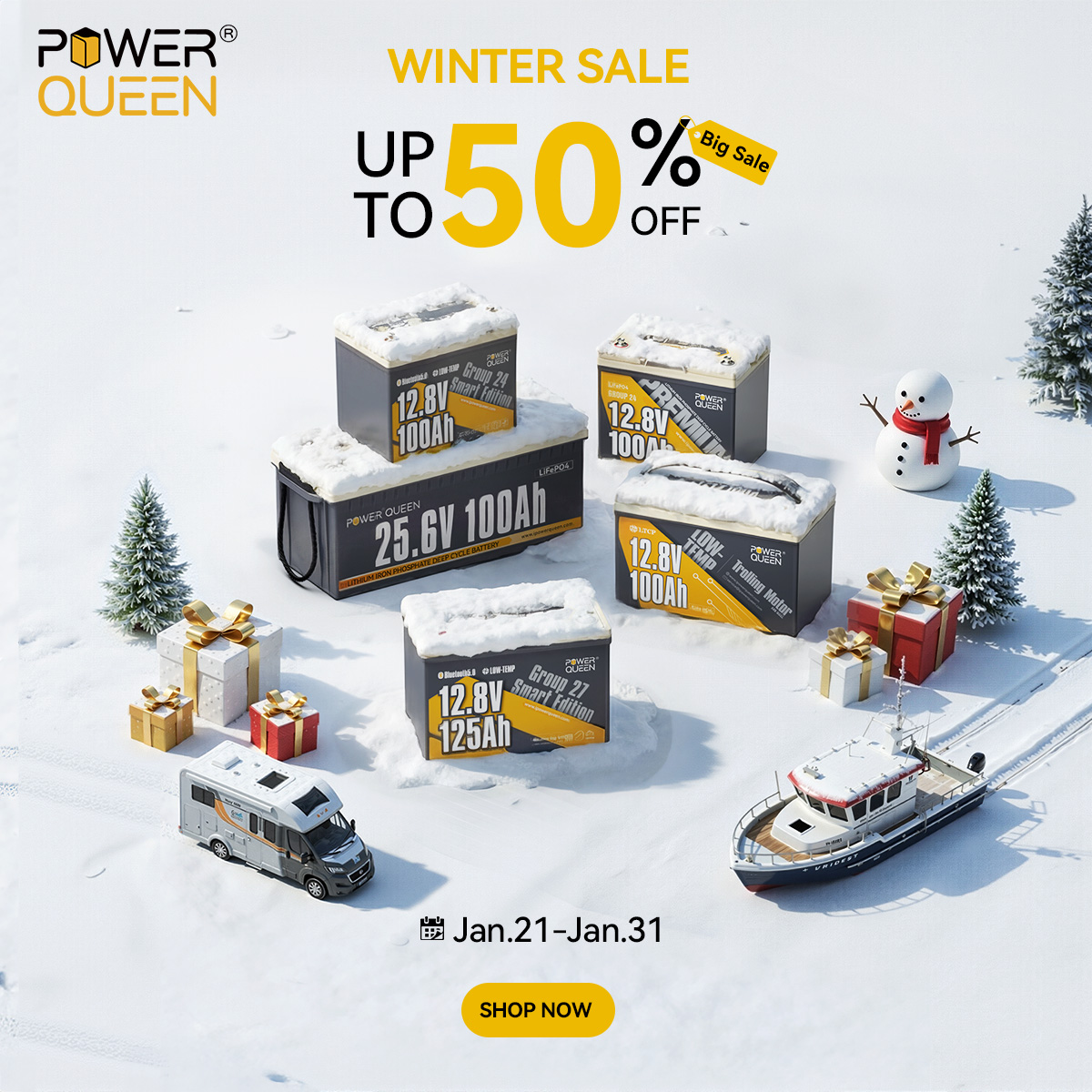 Power Queen Facebook ad