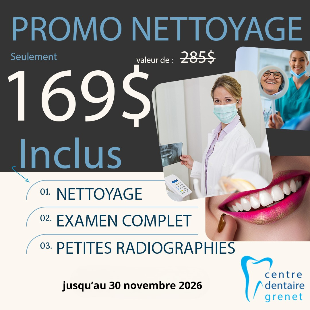Centre Dentaire Grenet Facebook ad: Offre exclusive