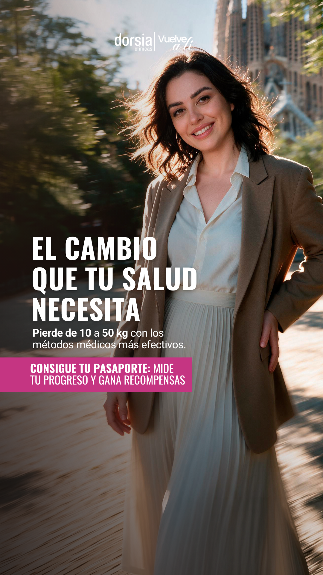 Clínicas Dorsia Facebook ad: La solución definitiva para tu pérdida de peso está en…