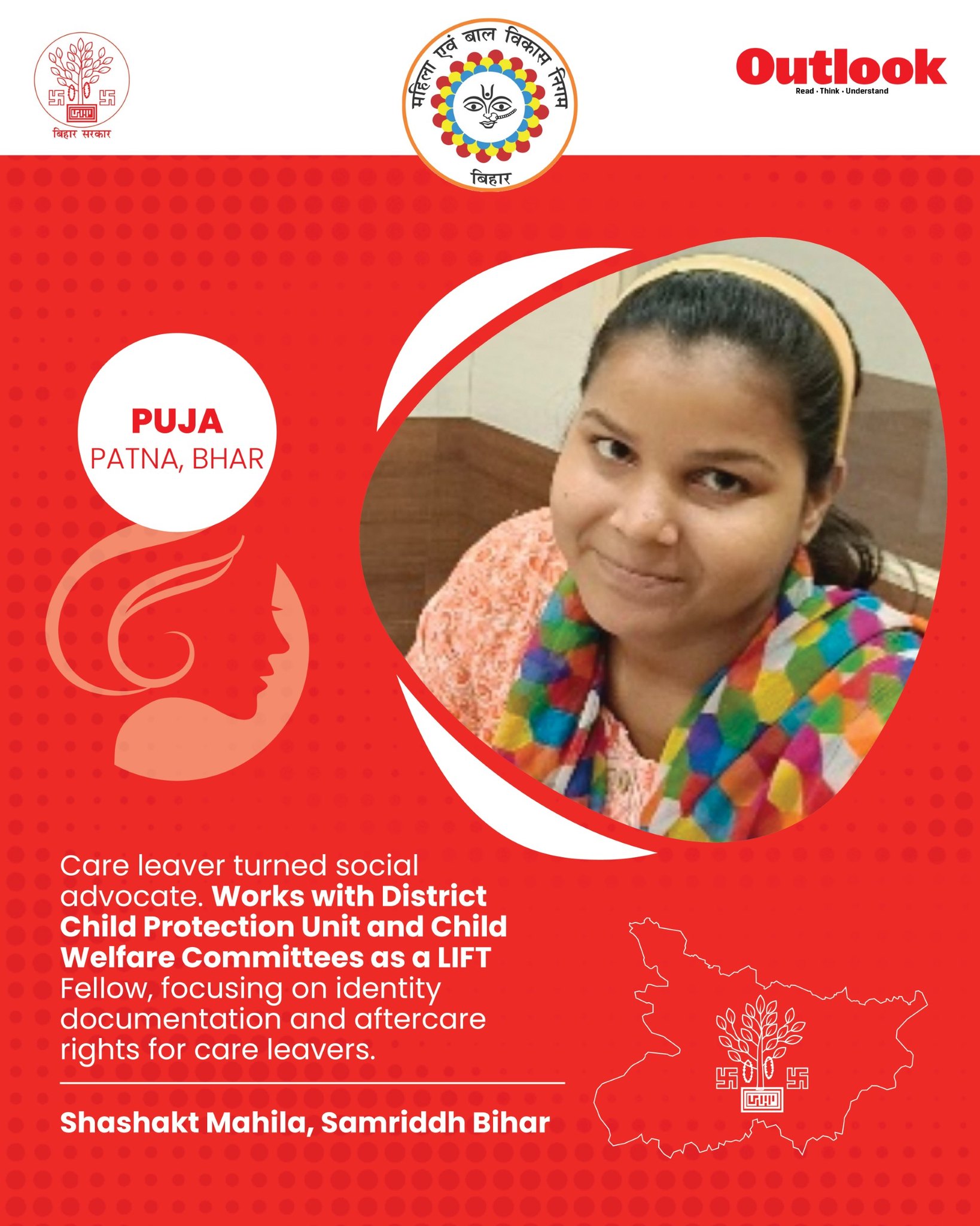 Outlookindia Facebook ad: Puja’s journey proves that strength is built through…