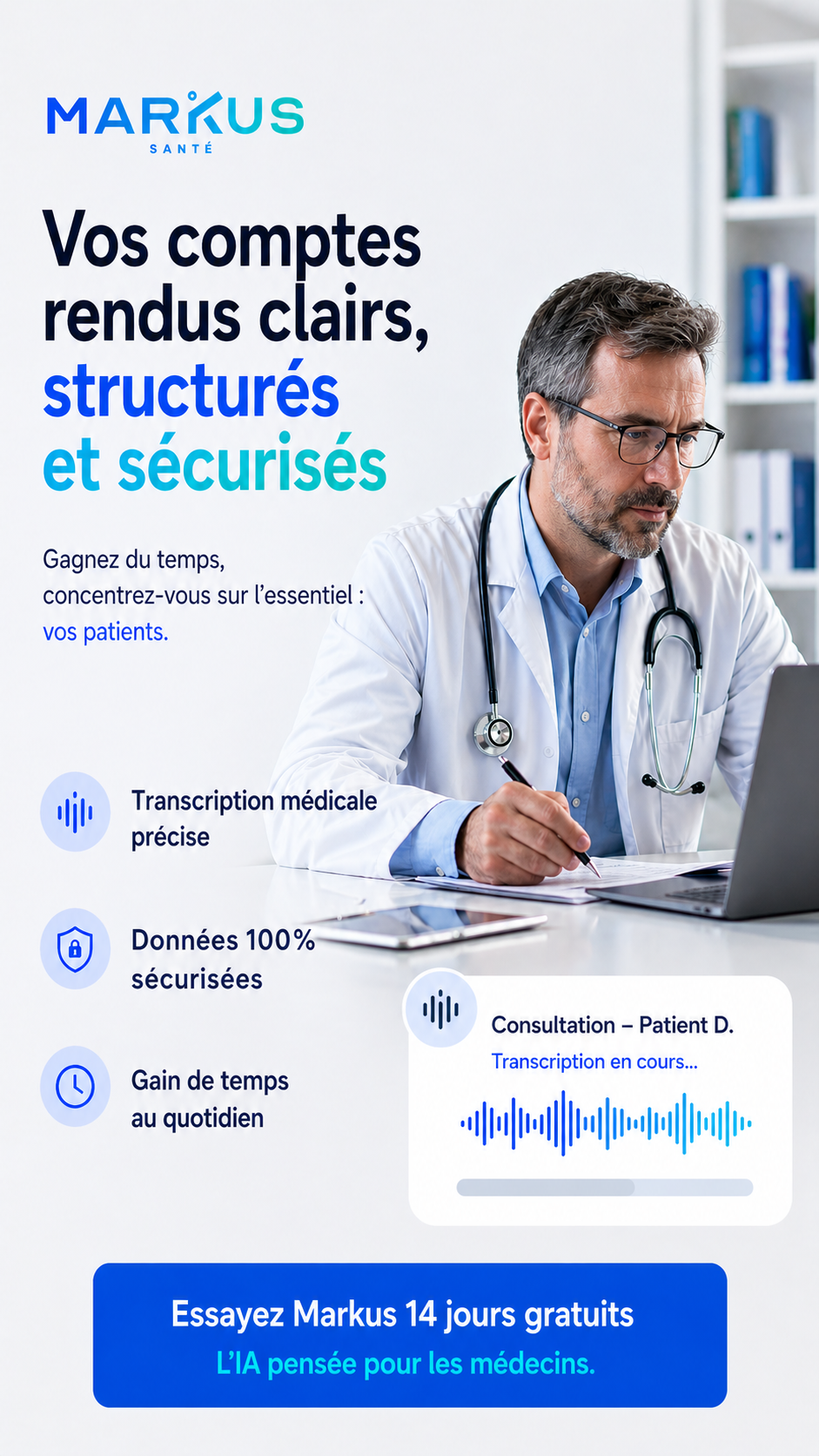 Markus Santé Facebook ad from May 12, 2026