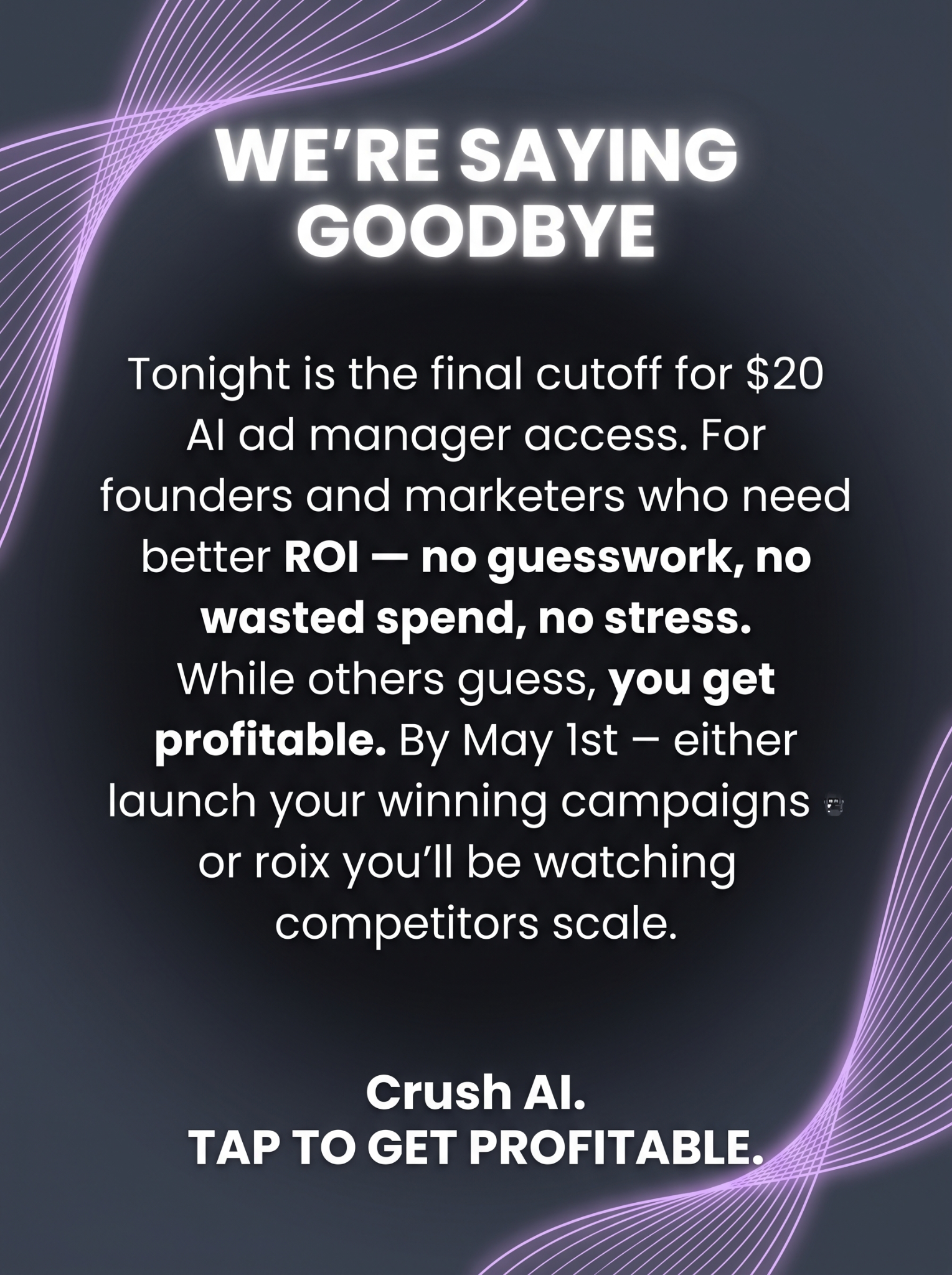 Mike Johnson - AI Marketing Facebook ad