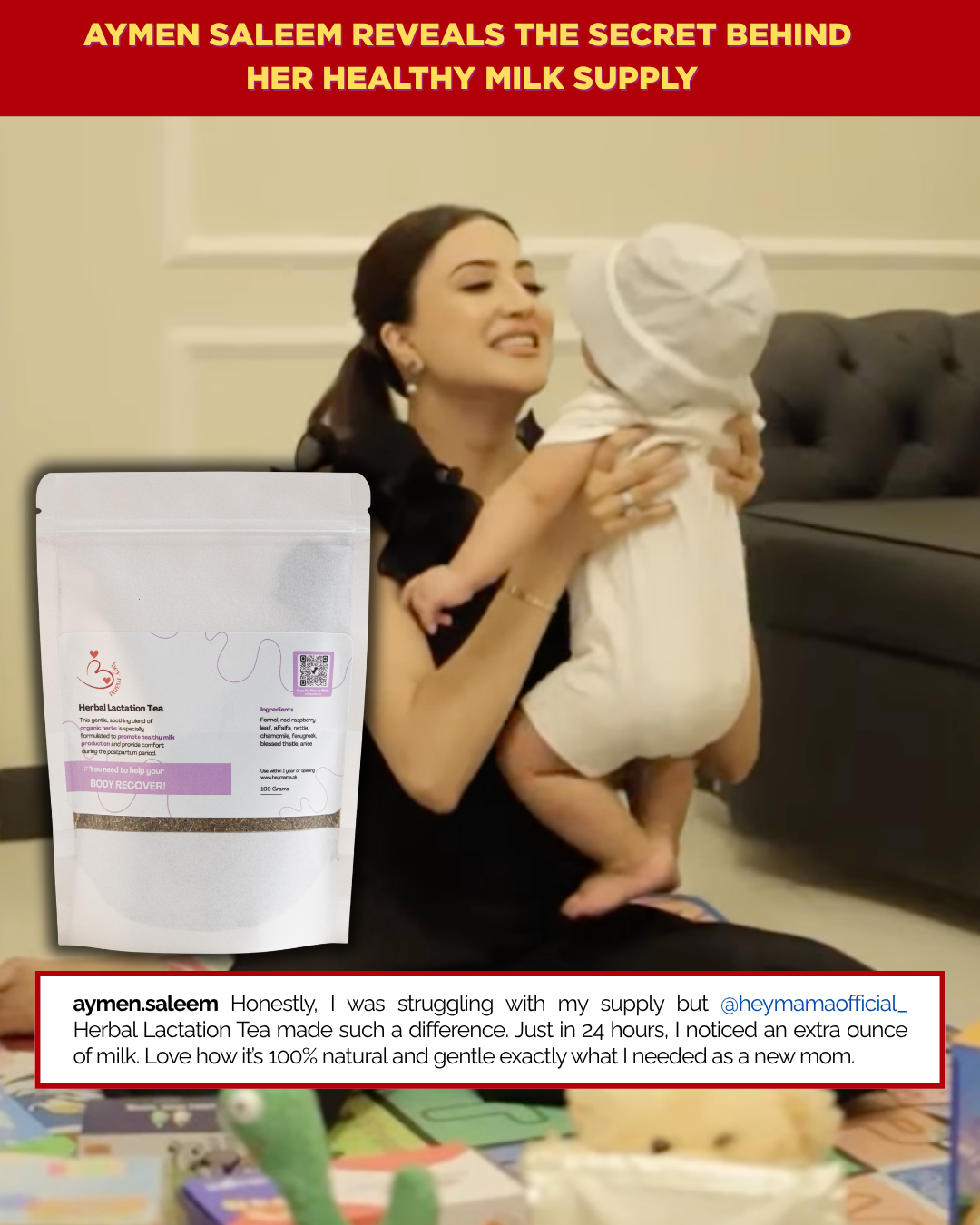 Hey Mama Facebook ad