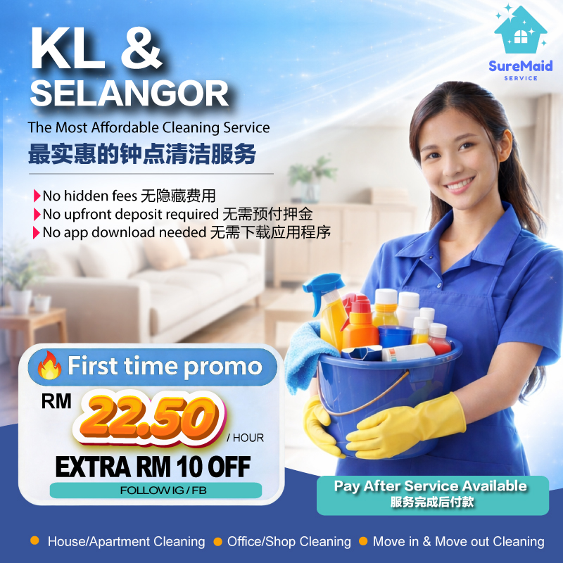 SURE MAIDs Facebook ad