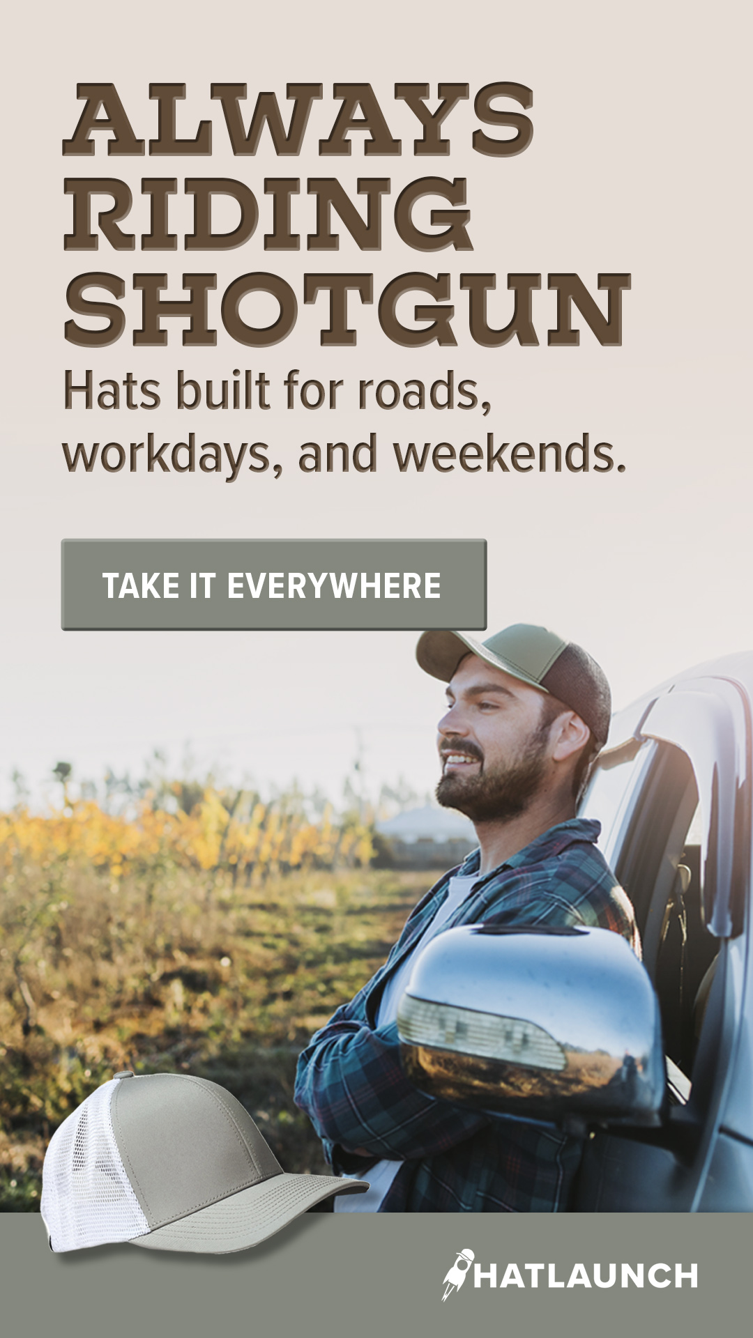 HatLaunch Facebook ad