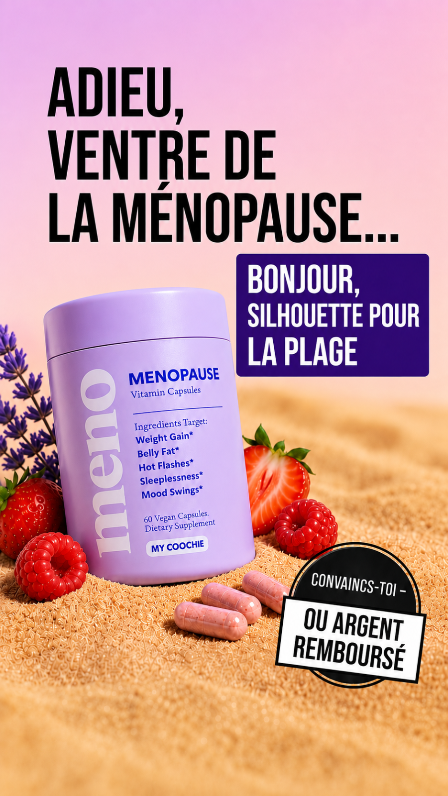 Menopause Weightloss Secrets Facebook ad