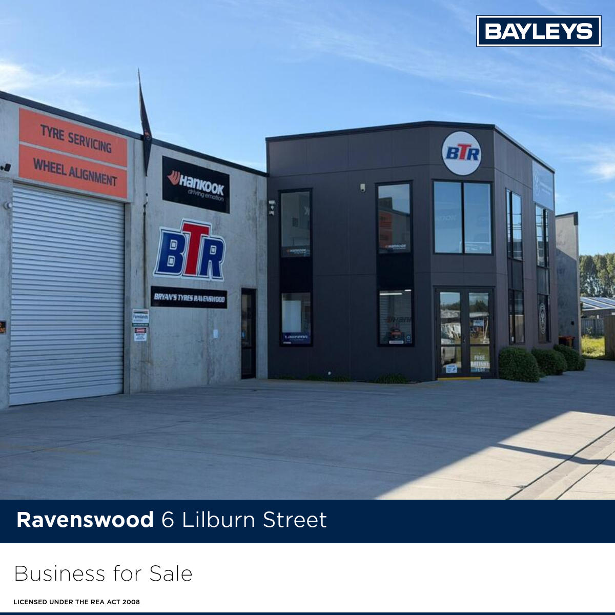 Bayleys Business Facebook ad