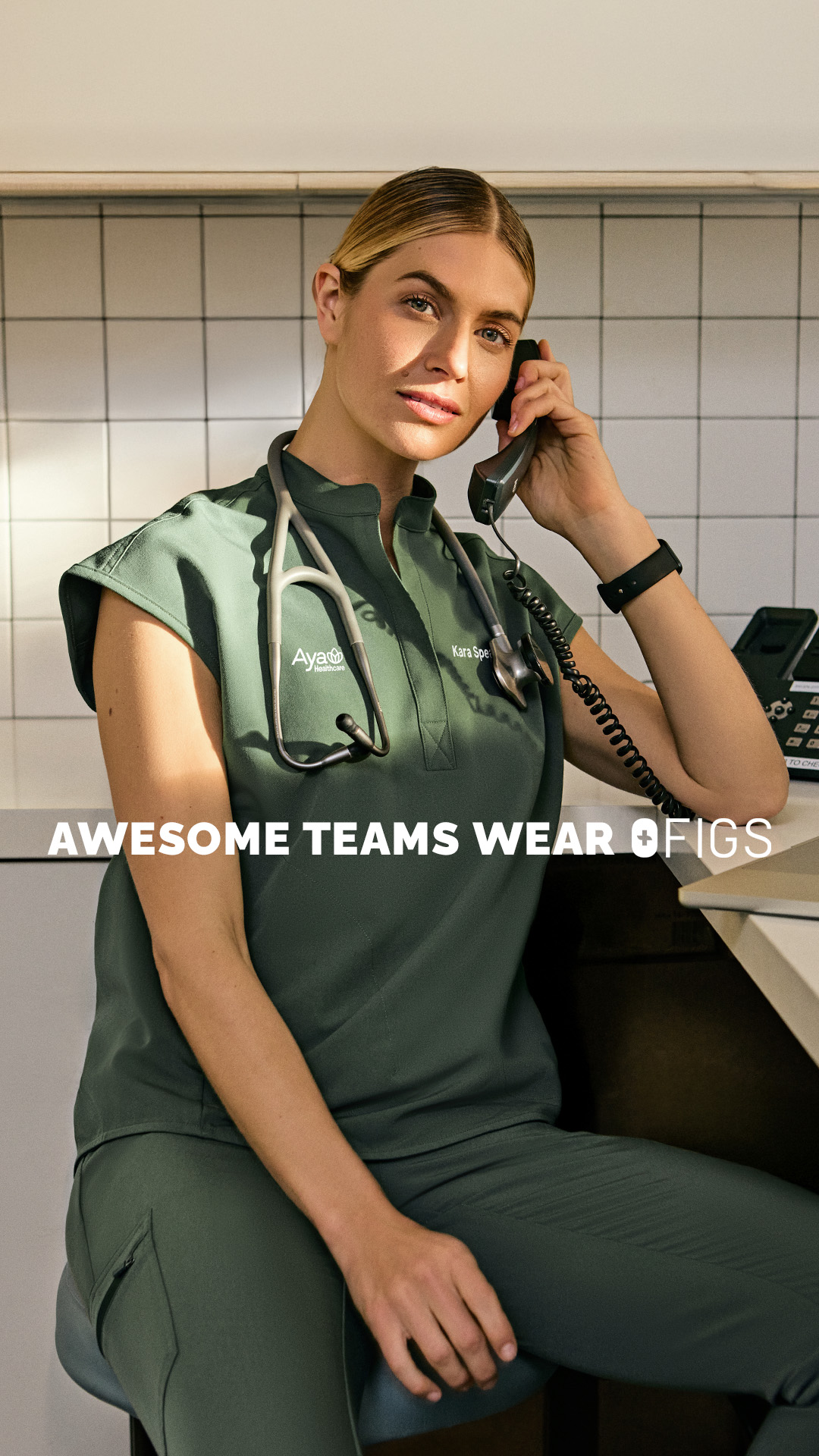 FIGS Facebook ad