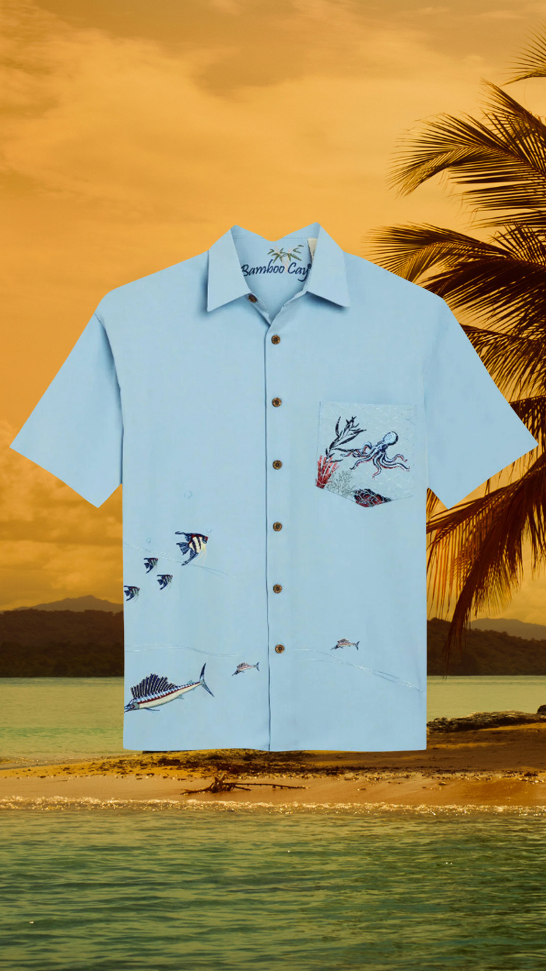 Captain's Landing - Men's Resort Apparel & Accessories Facebook ad: Embroidered Shirts at Captain’s Landing
