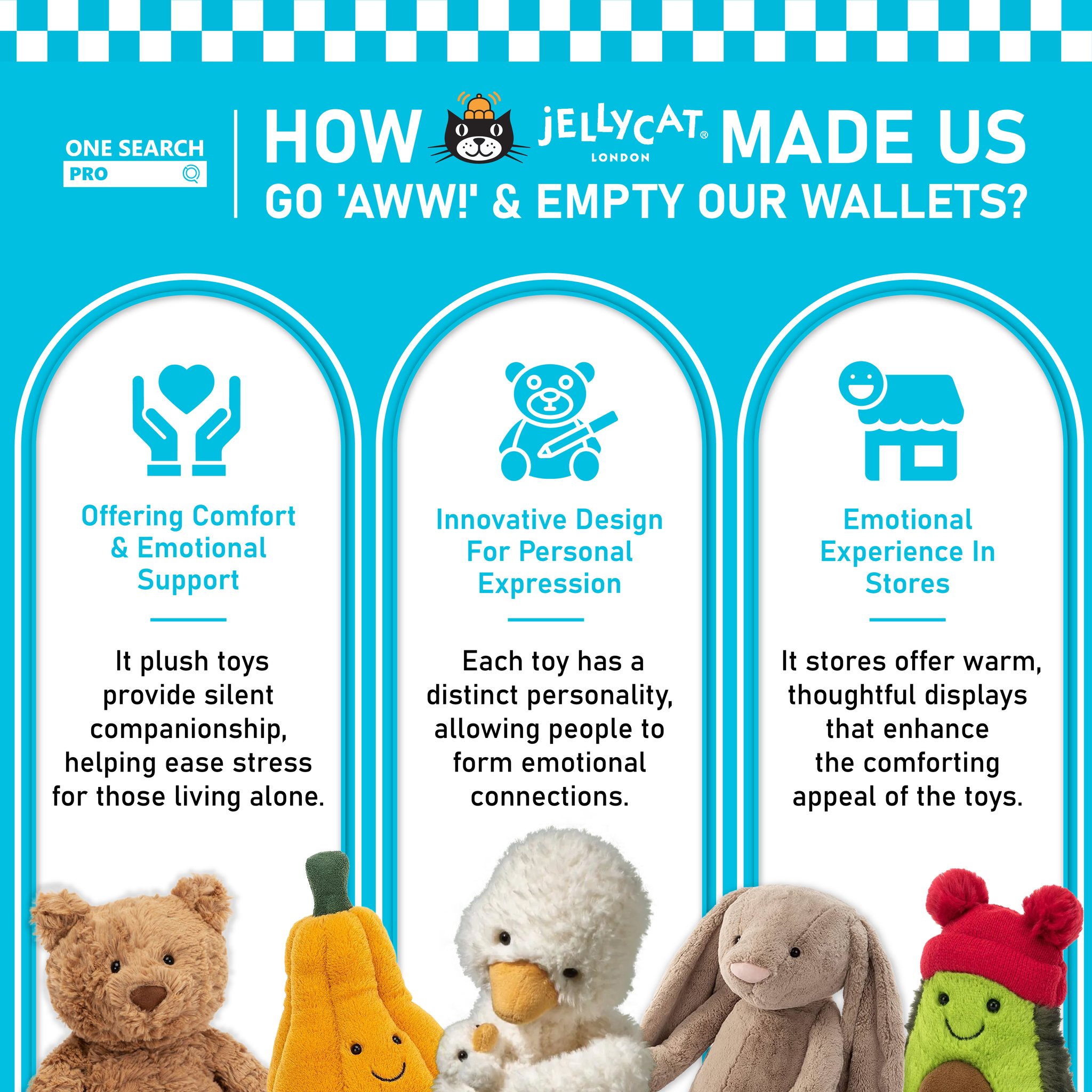 One Search Pro Facebook ad: How does Jellycat have us saying Aww!