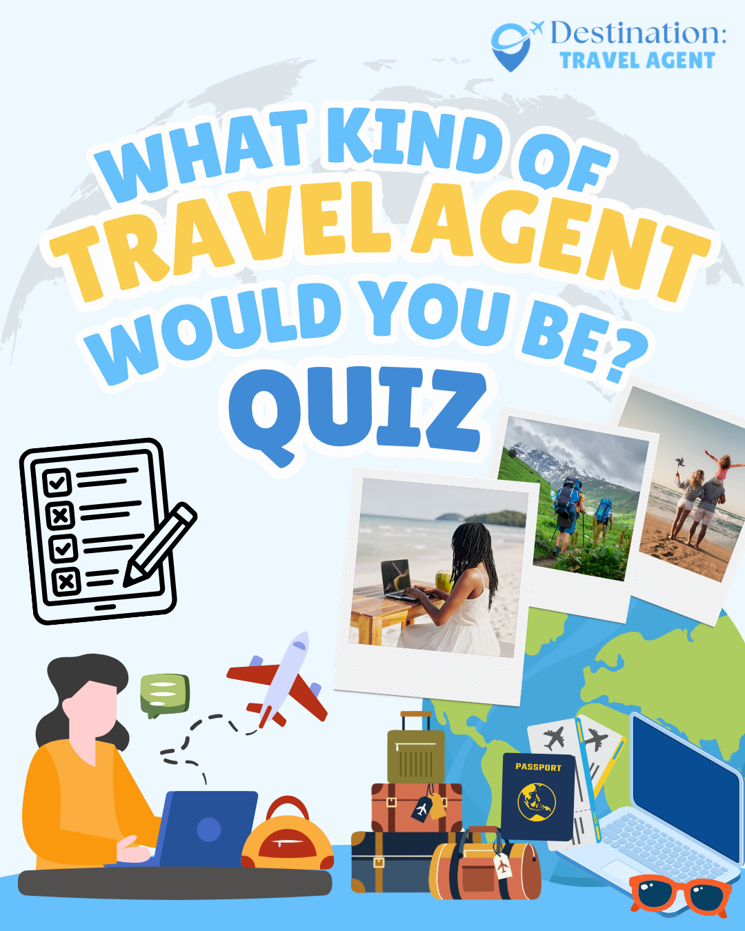 Destination: Travel Agent Facebook ad