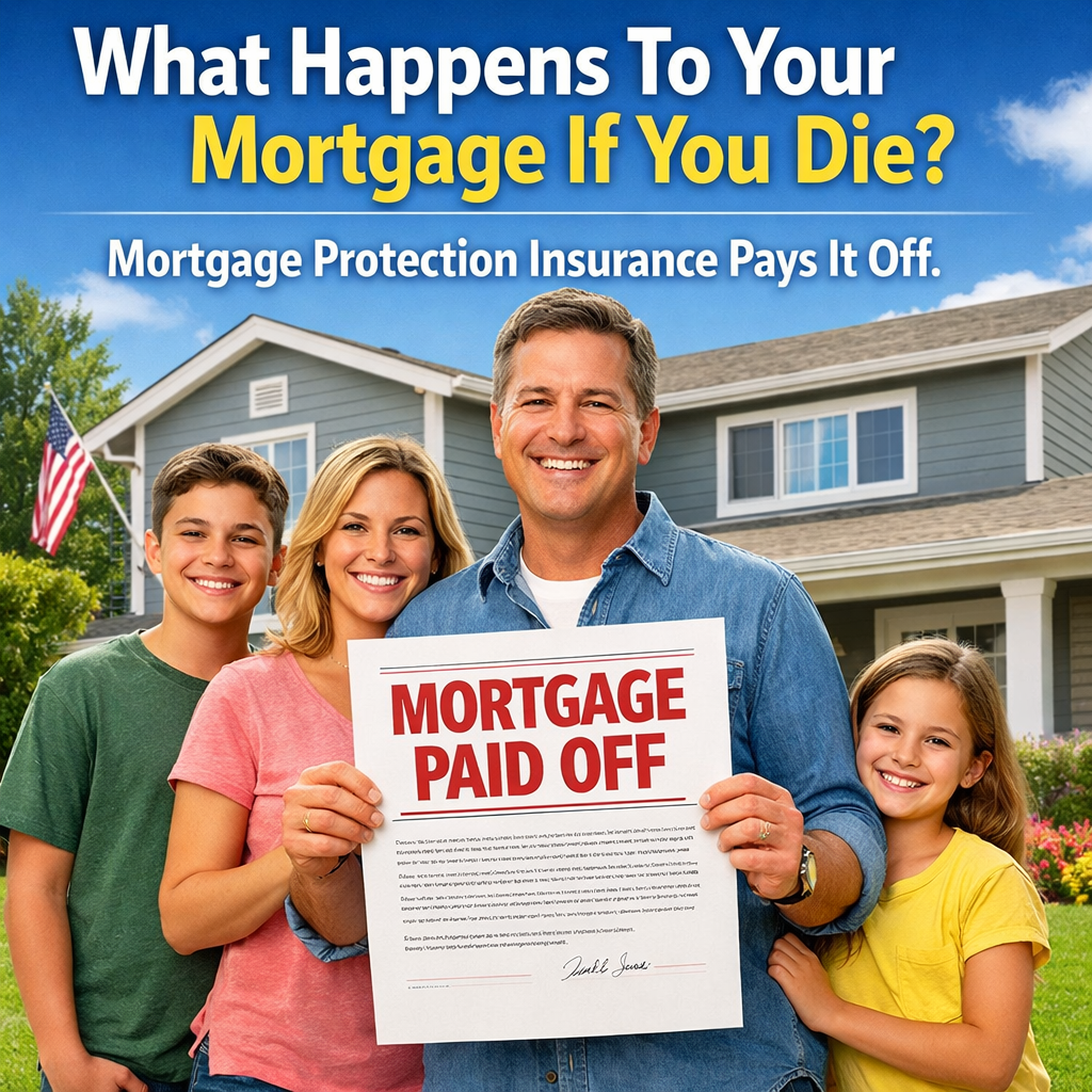 Safe Nest Insurance Facebook ad: Mortgage Protection Made Easy for Homeowners