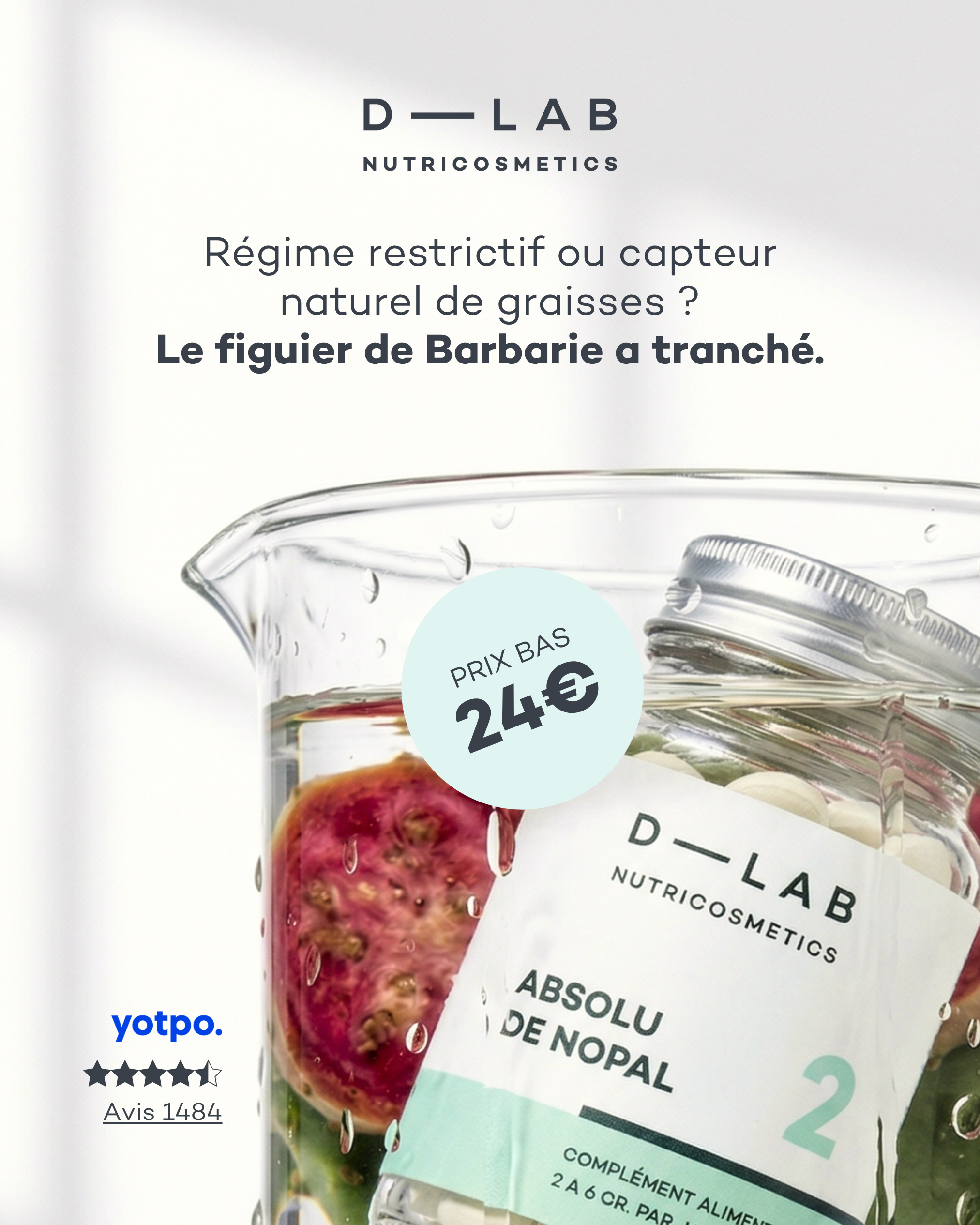 D-LAB NUTRICOSMETICS Facebook ad