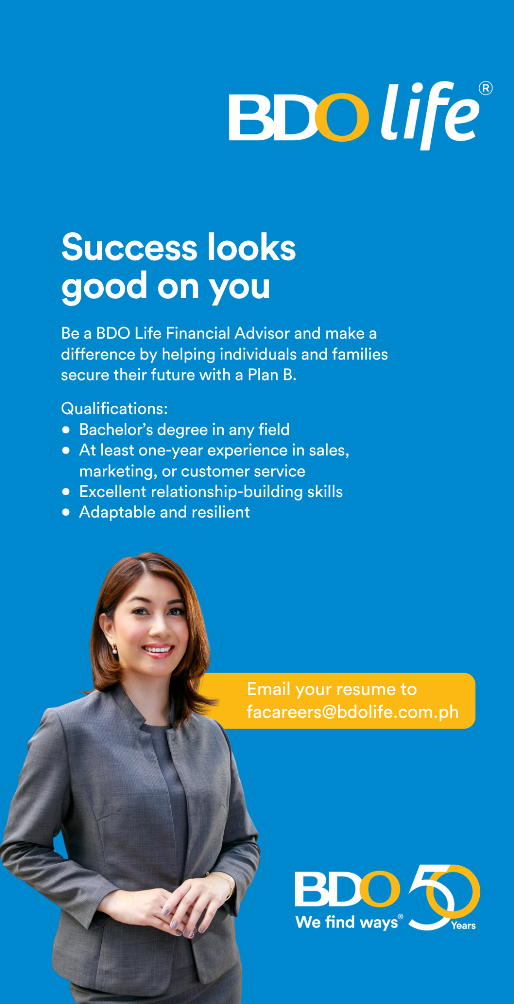 BDO Unibank Facebook ad