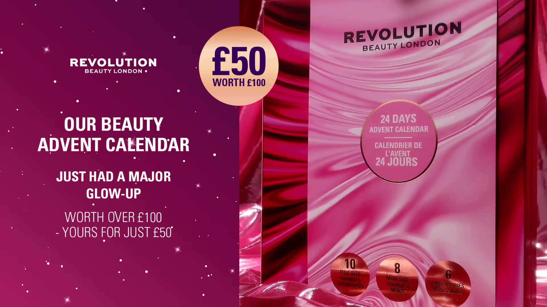 Makeup Revolution Facebook ad