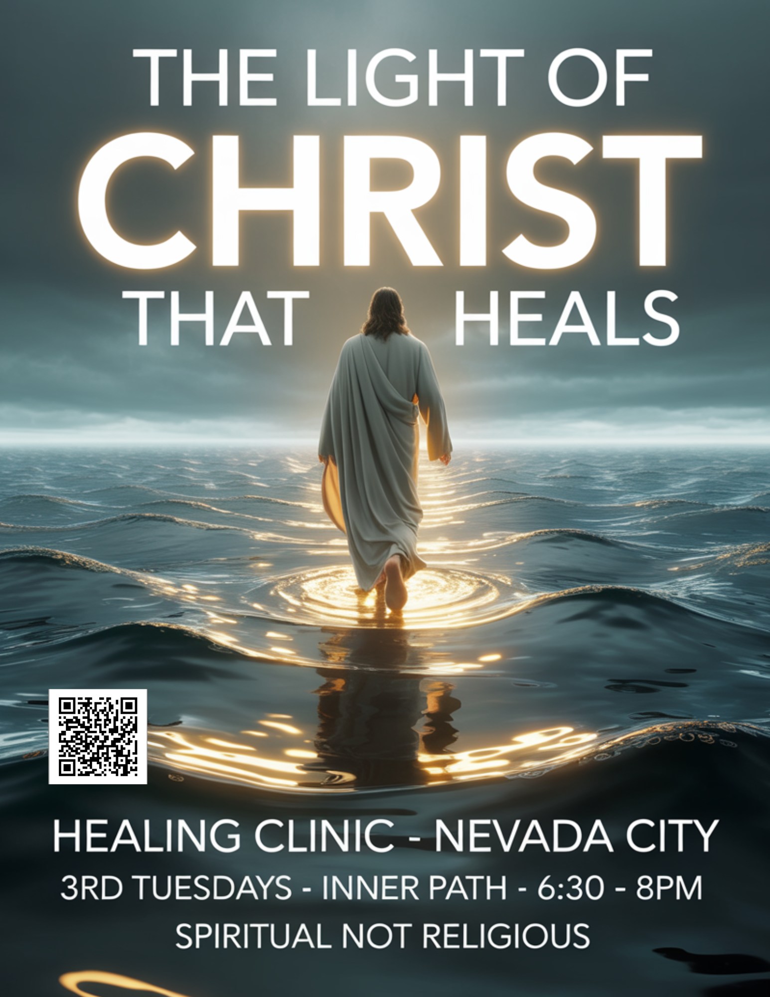 The Healing Service Facebook ad: The Light of Christ that Heals