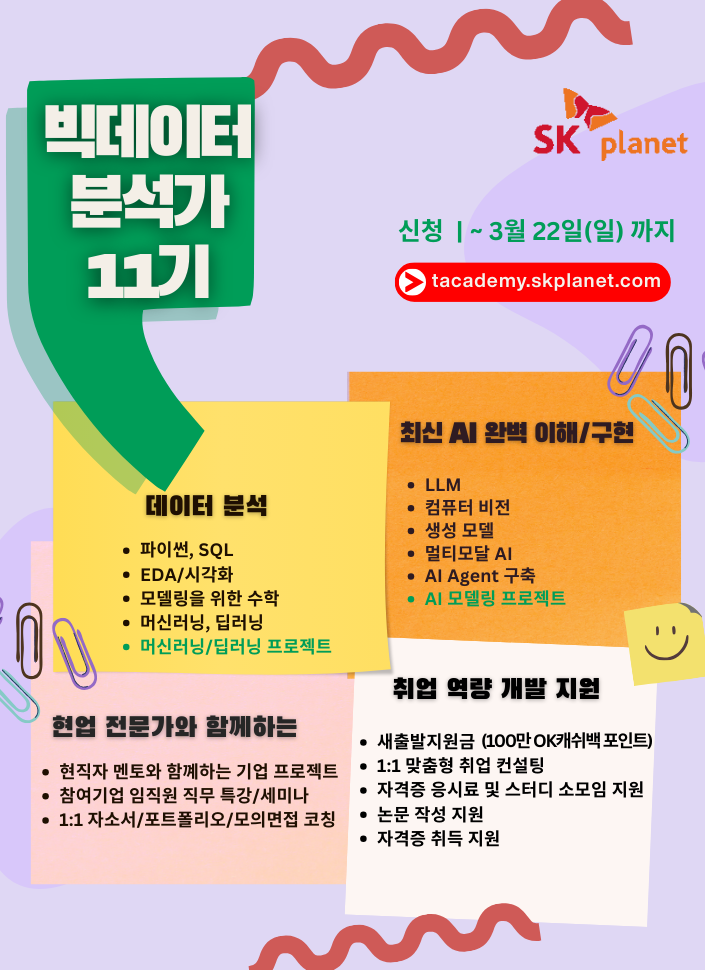 SK플래닛 T아카데미 Facebook ad