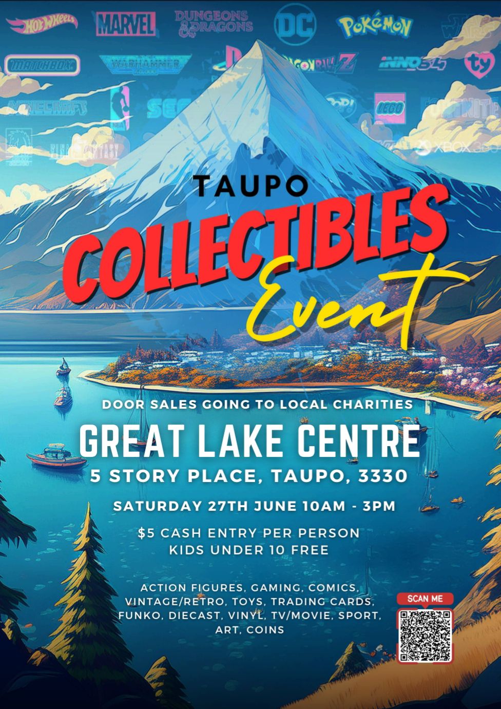 Taupo Collectibles Facebook ad