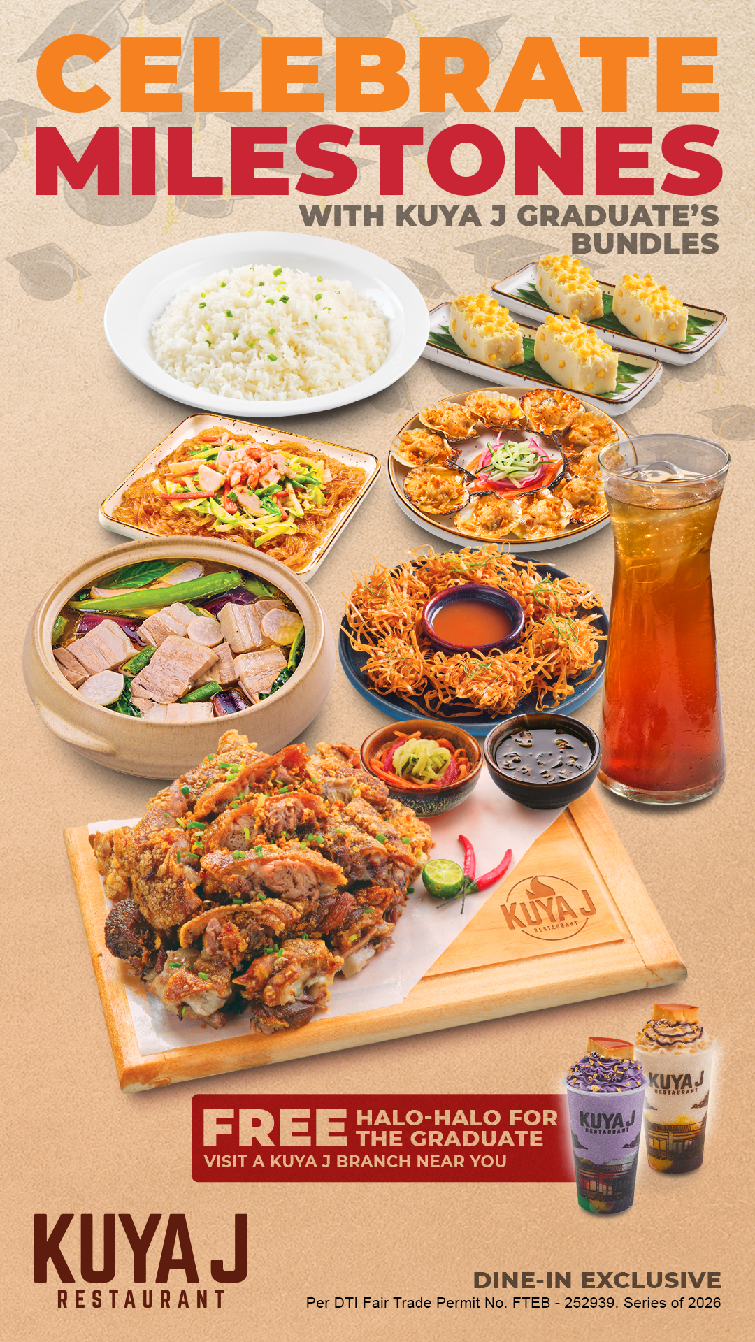 Kuya J Restaurant Facebook ad