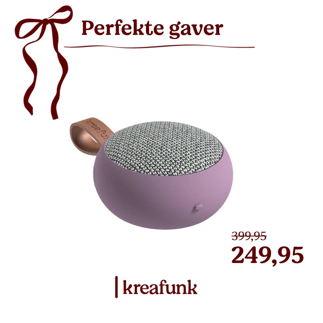 Kreafunk Facebook ad: Stilrene højttalere, høretelefoner, opladere og…