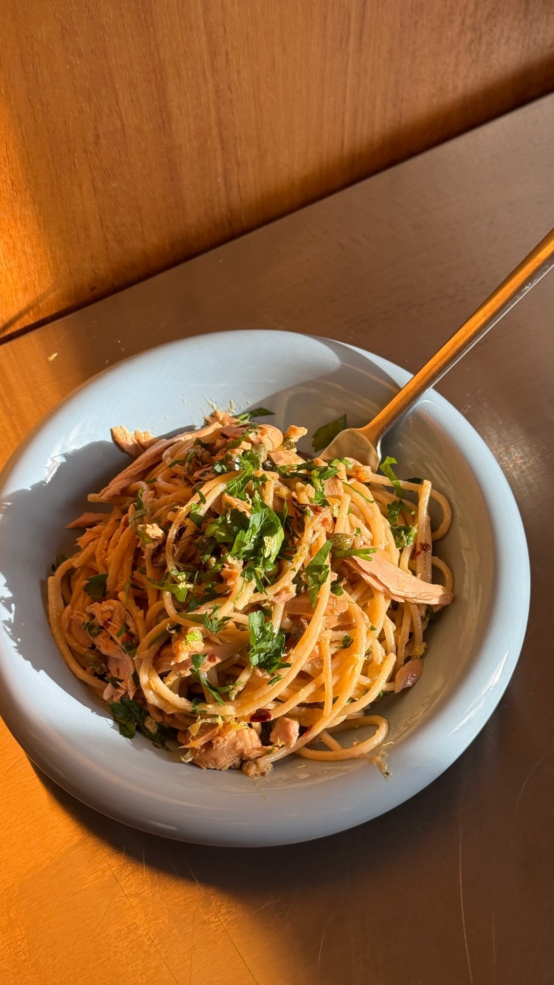 The Stock Merchant Facebook ad: Tuna Pantry Pasta