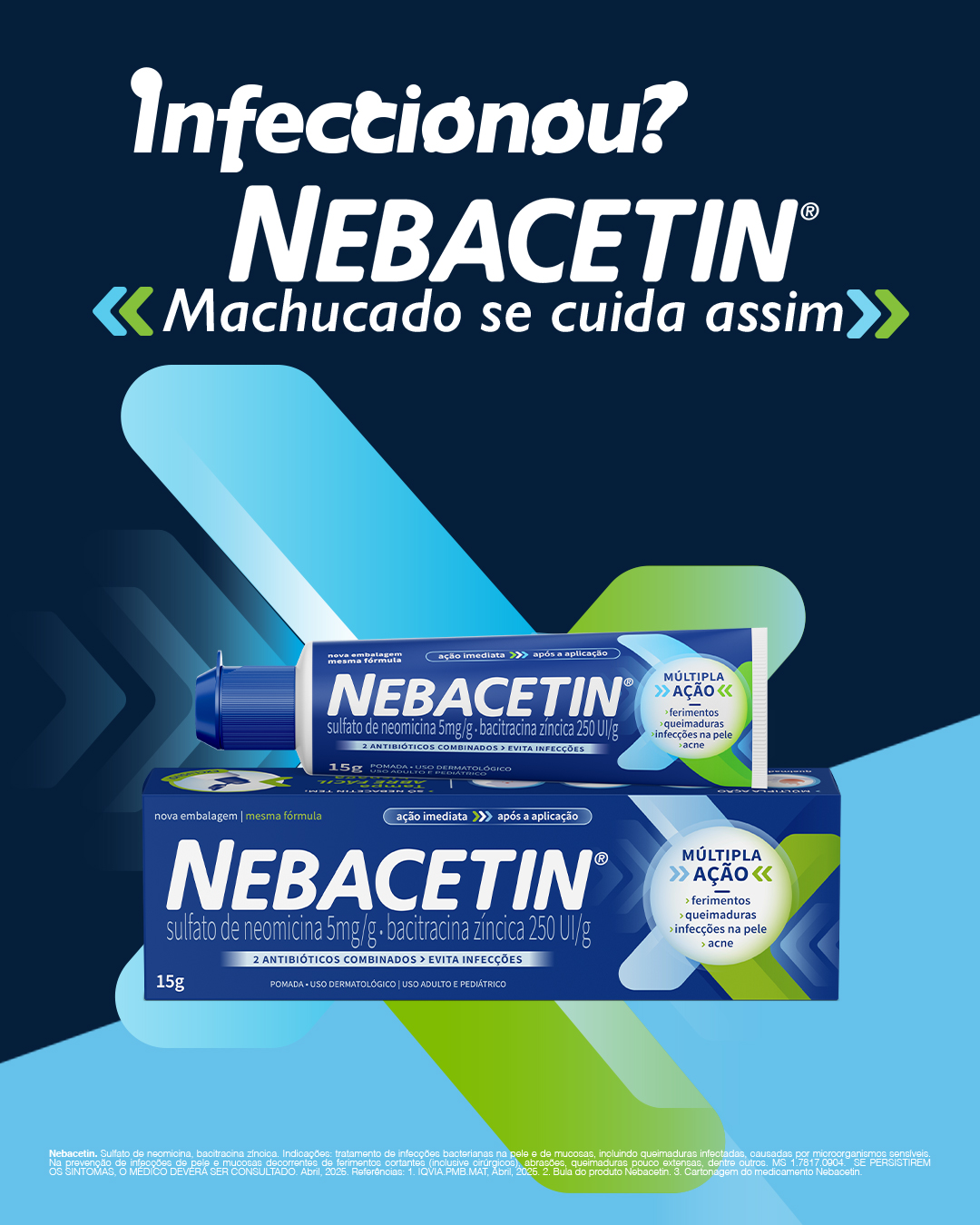 Nebacetin Facebook ad from Jan 1, 2026