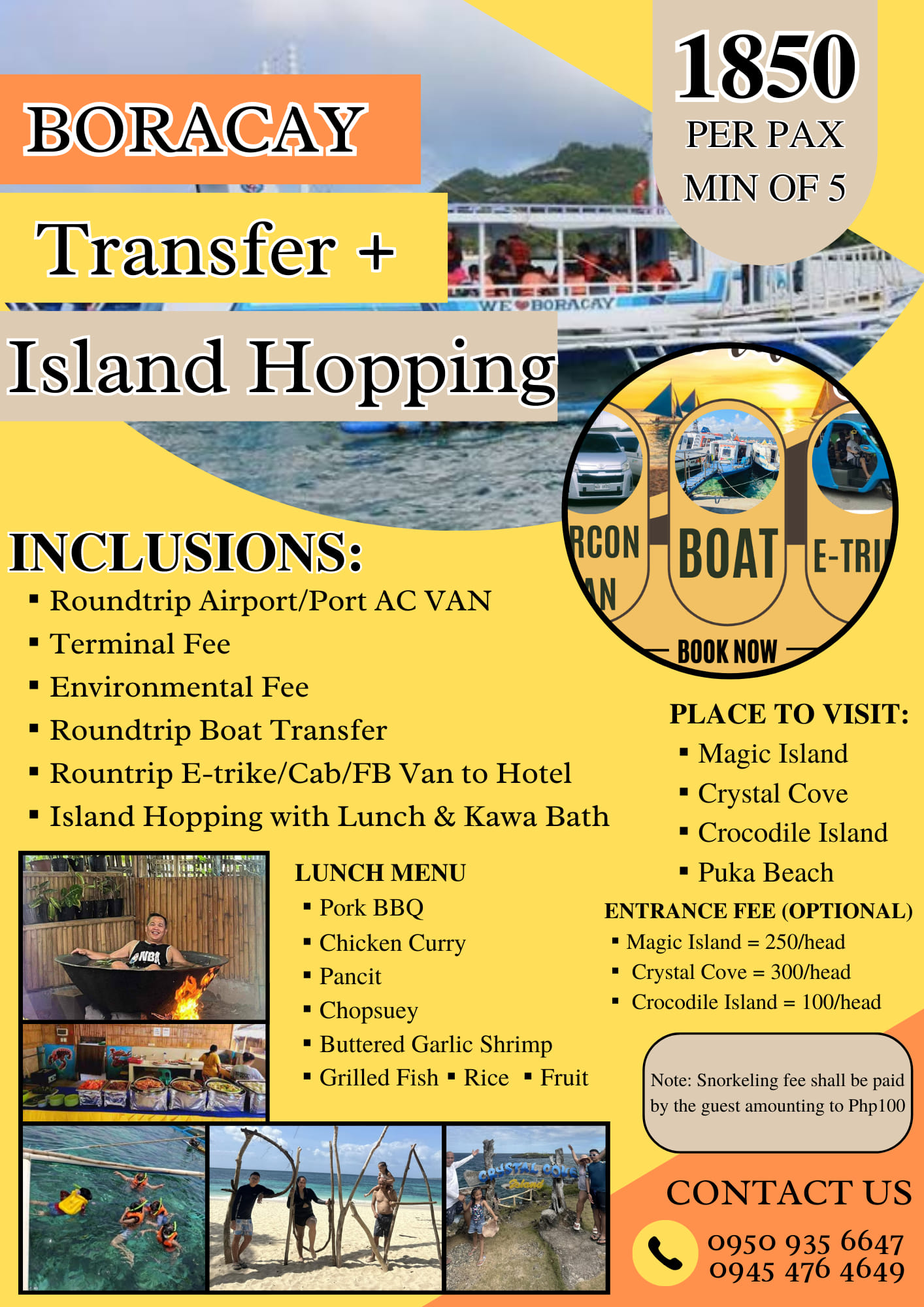 Boracay__activity and roundtrip transfer  Facebook ad
