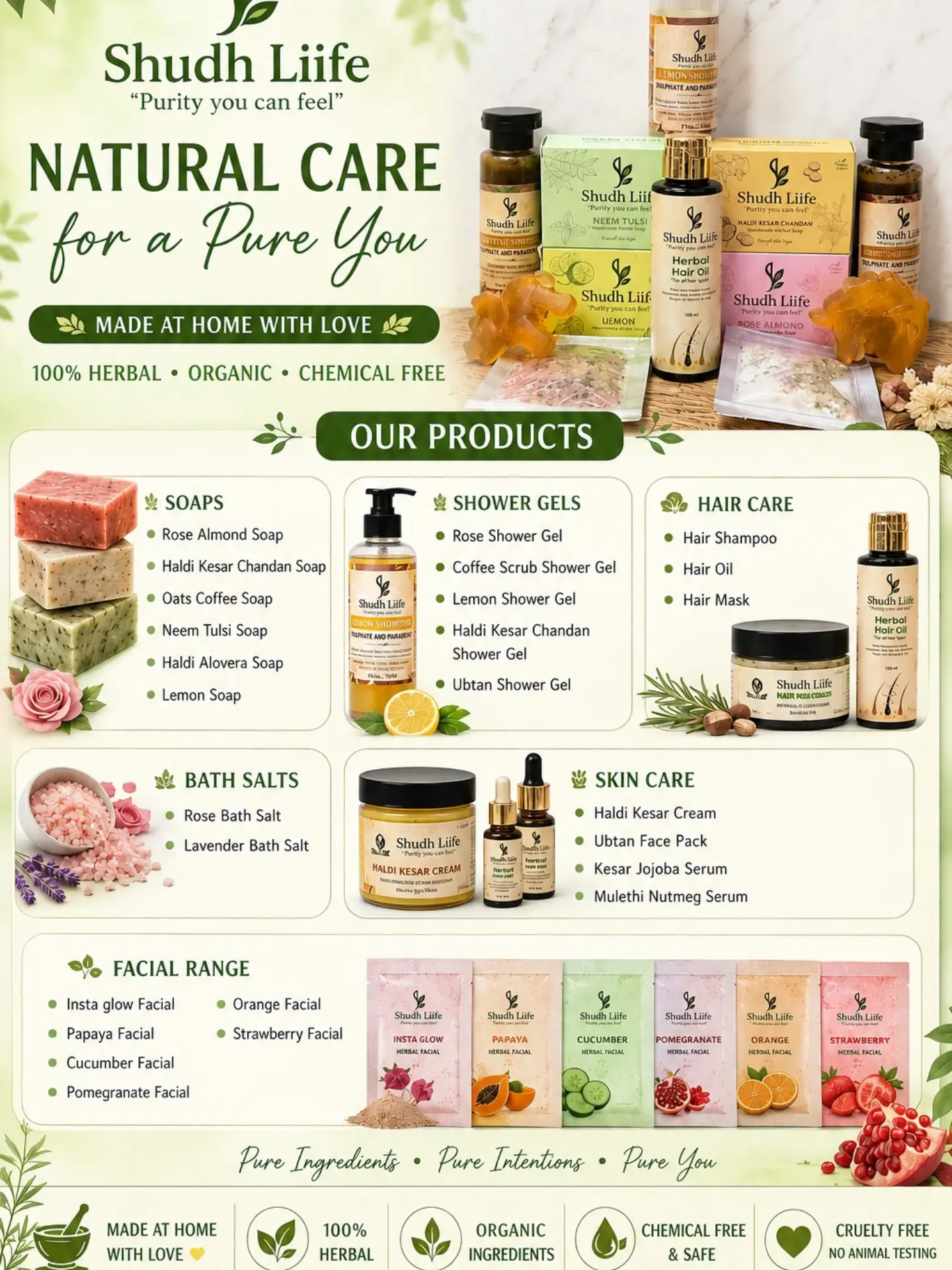 shudhliife Facebook ad: Story 1, Brand Intro
