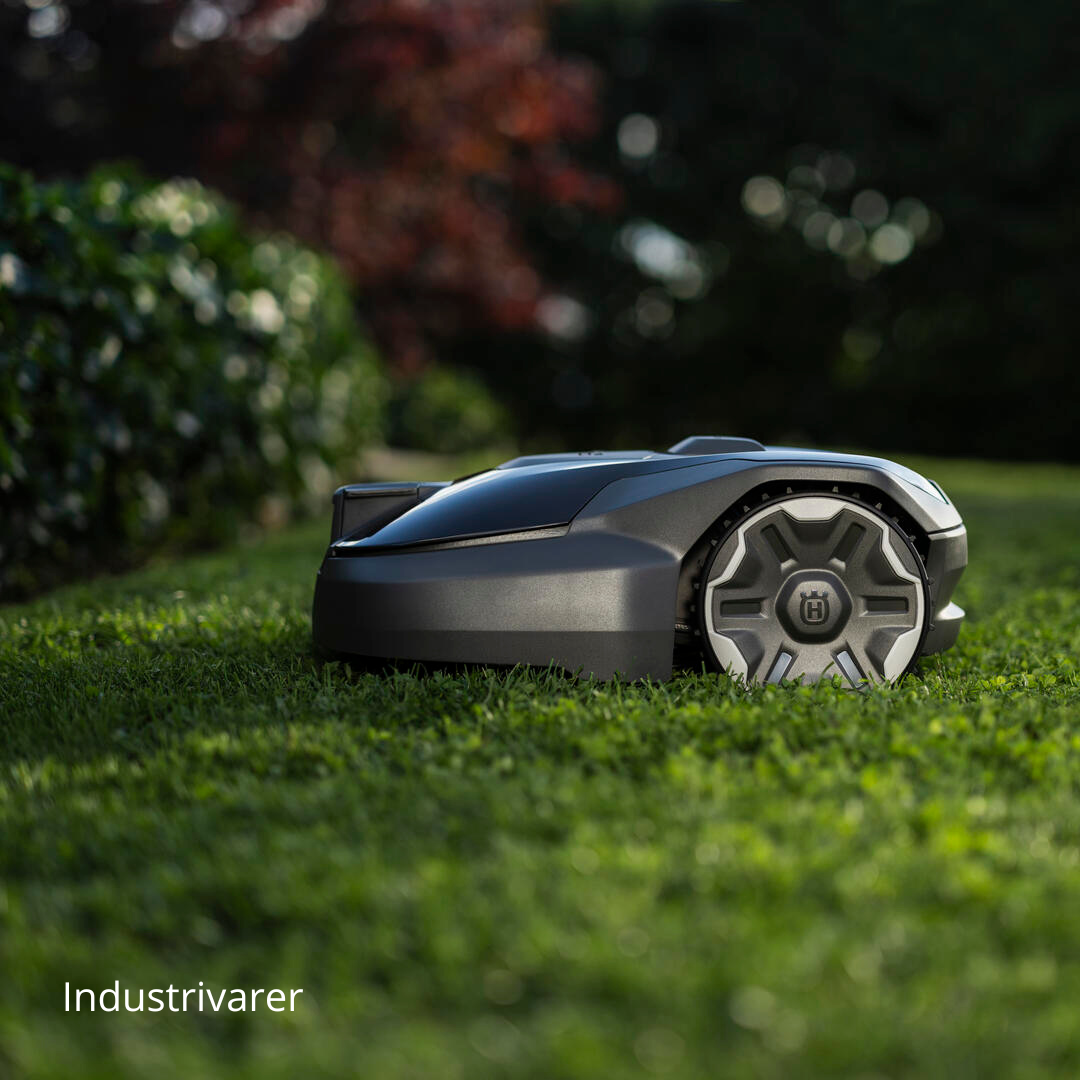 Industrivarer Facebook ad: Få drømmeplenen med en Husqvarna Automower fra kr…