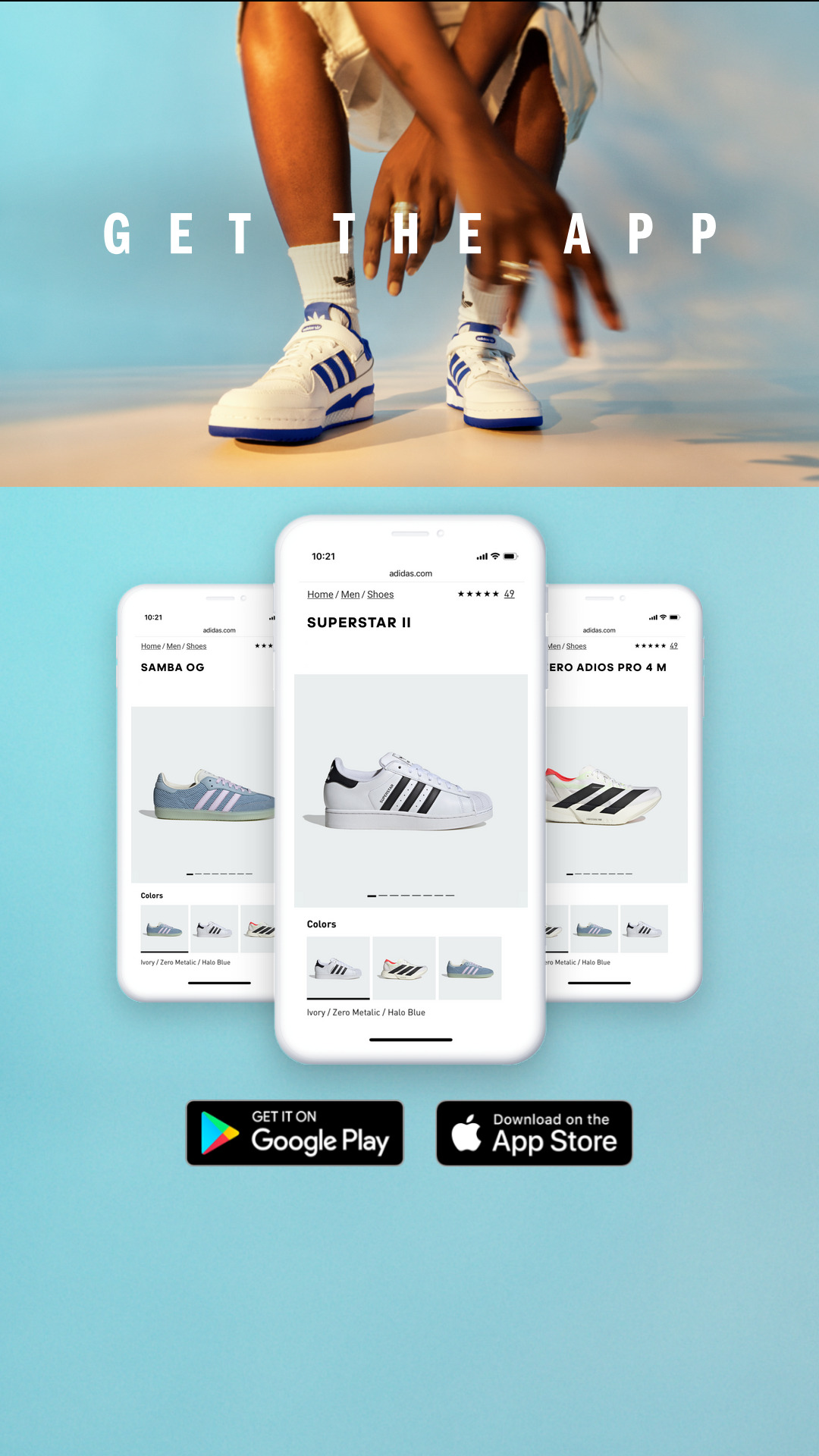 adidas Facebook ad