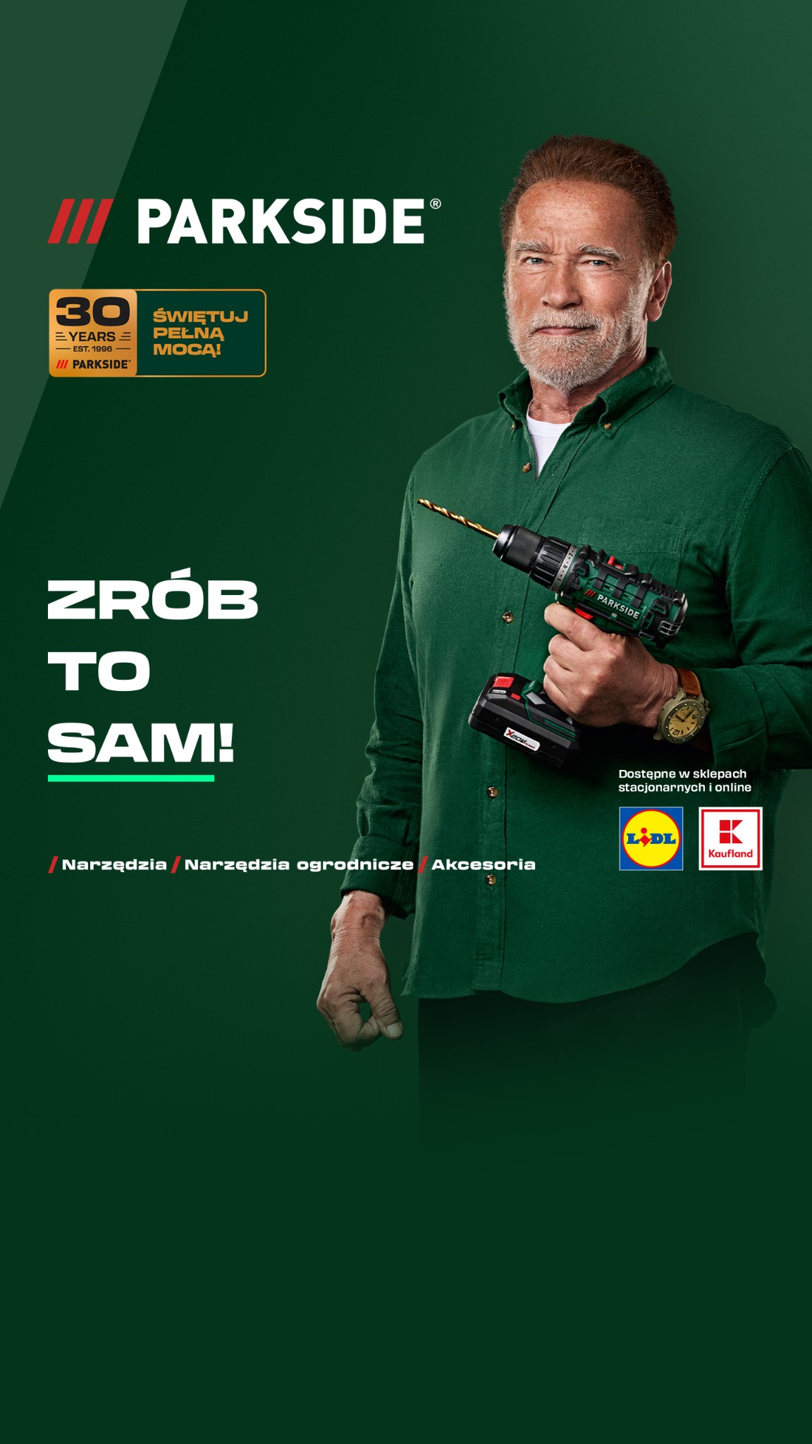 Parkside DIY Polska Facebook ad: Sprawdzone od 30 lat.