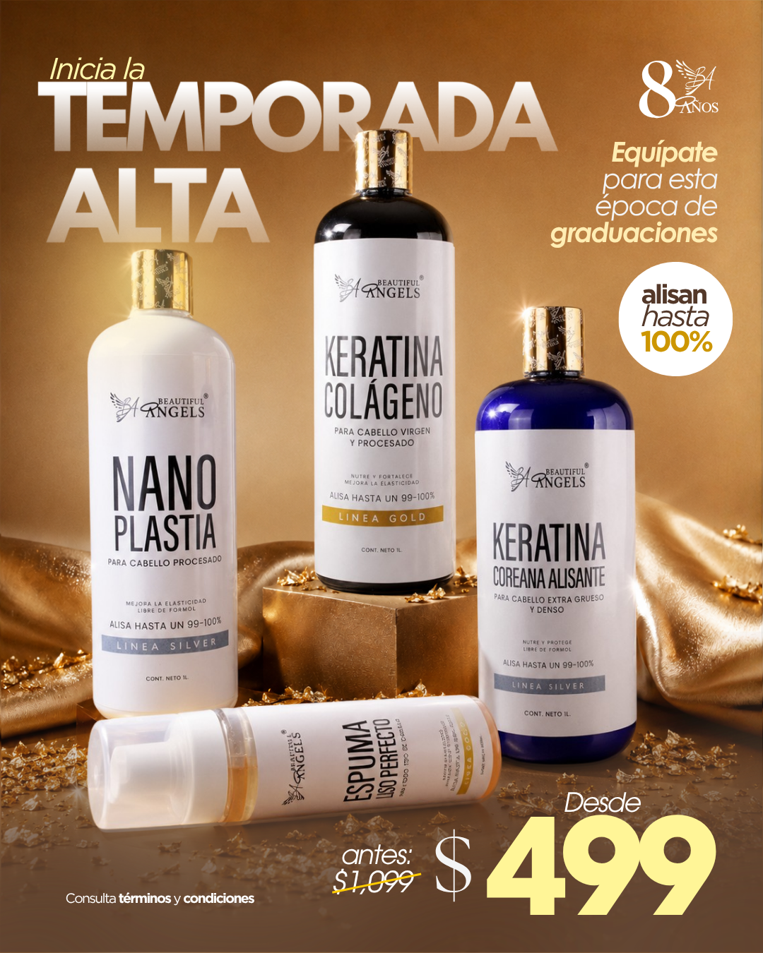 Beautiful Angels Facebook ad: Chatea con nosotros