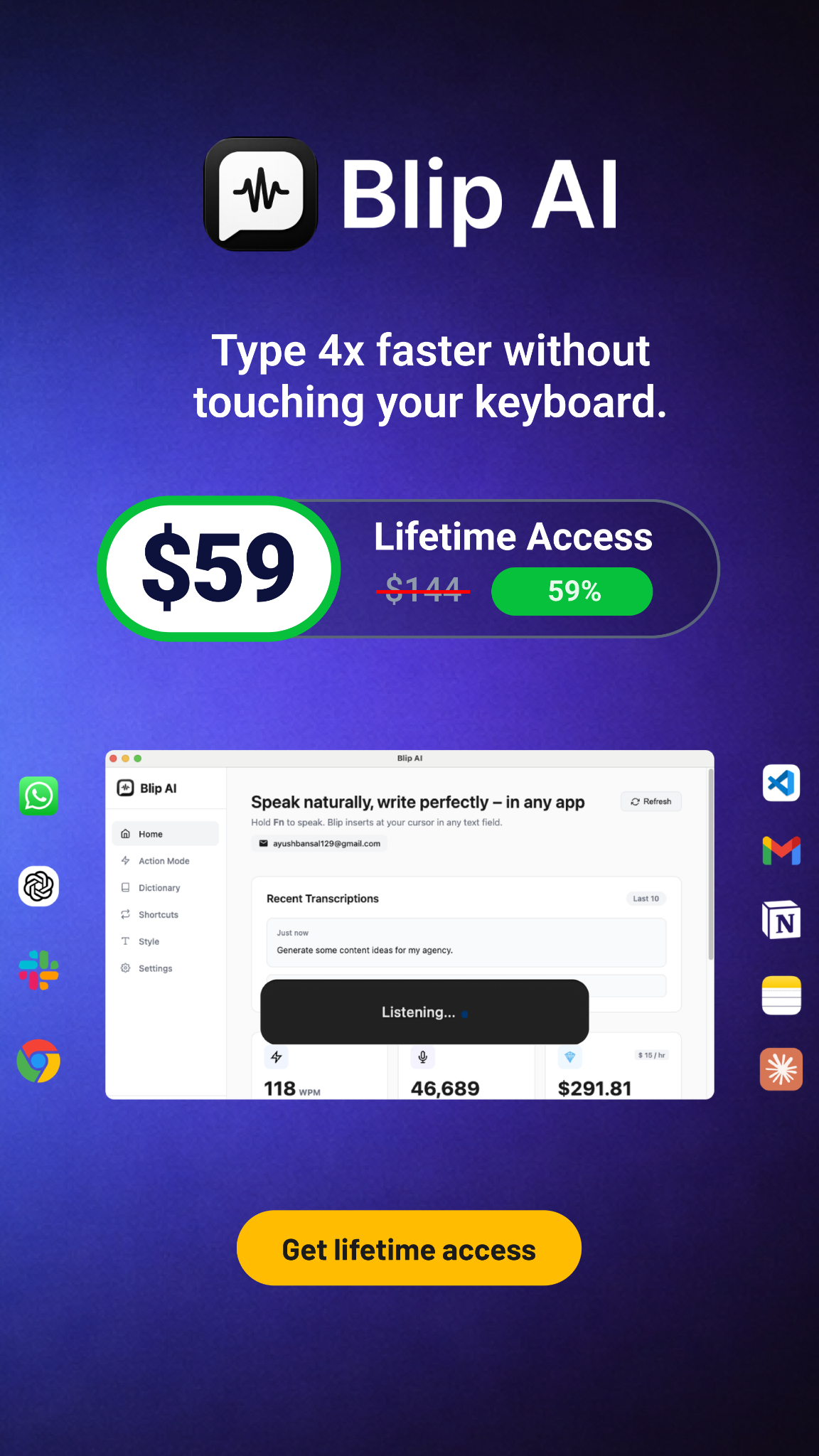 AppSumo Facebook ad