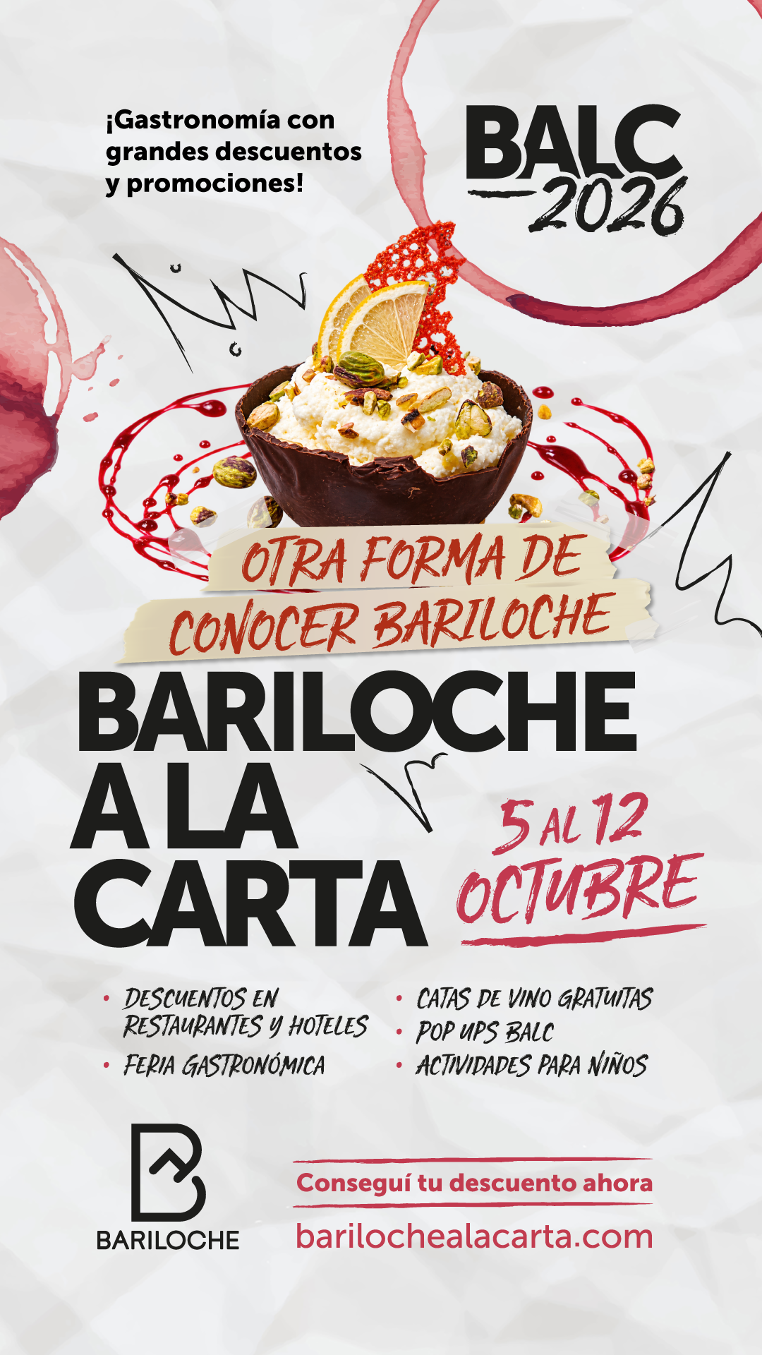 Bariloche Argentina Facebook ad: Descargá tu tarjeta BALC