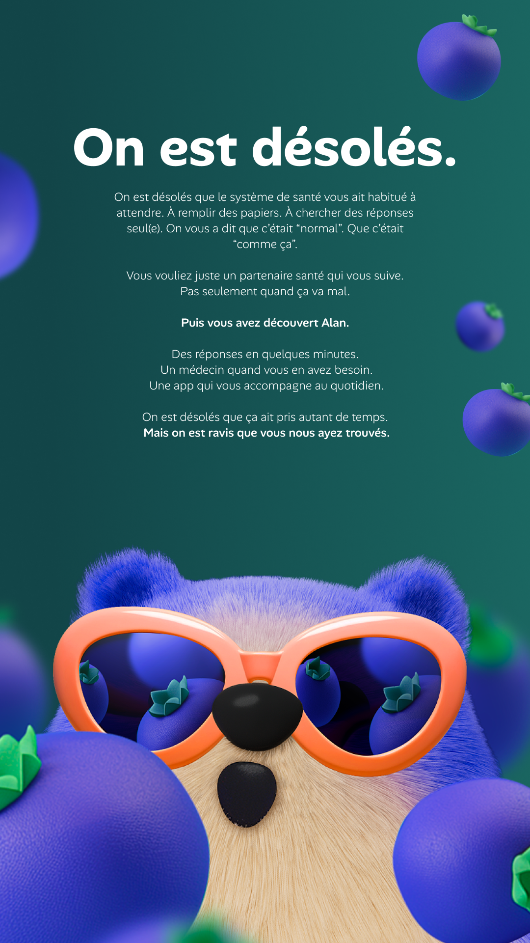 Alan Facebook ad