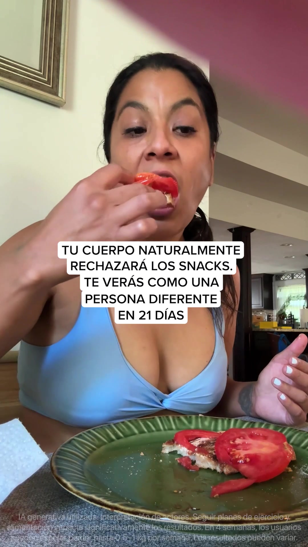Kure for Hypnotherapy Facebook ad: Presiona play. Cierra los ojos. Cambia todo