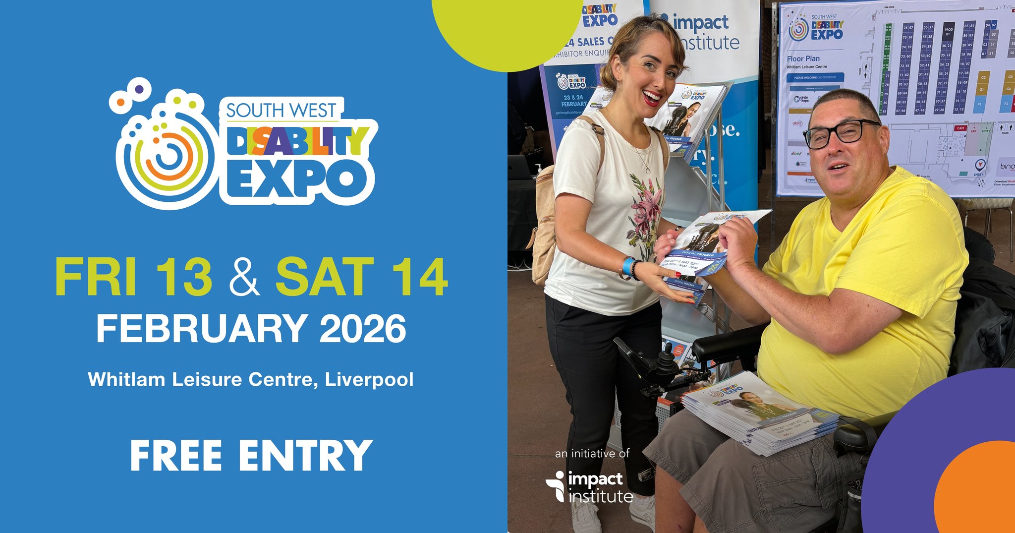 South West Disability Expo Facebook ad: Join us at the South West Disability Expo!