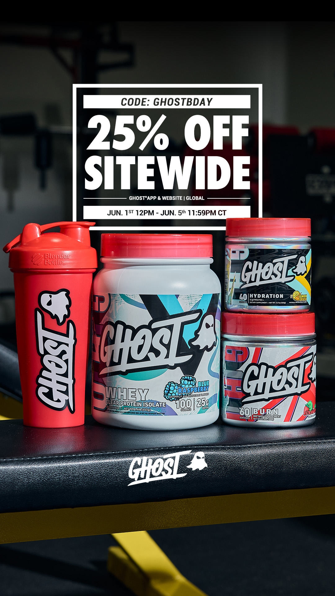 GHOST Facebook ad
