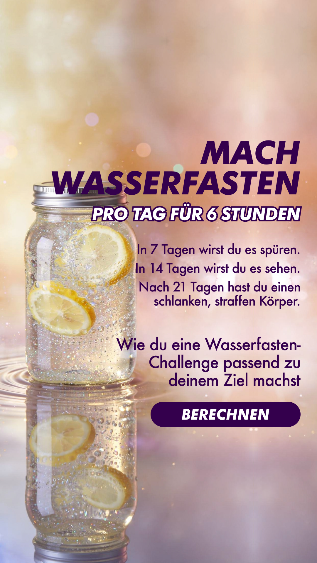 Simple Fasting App Facebook ad