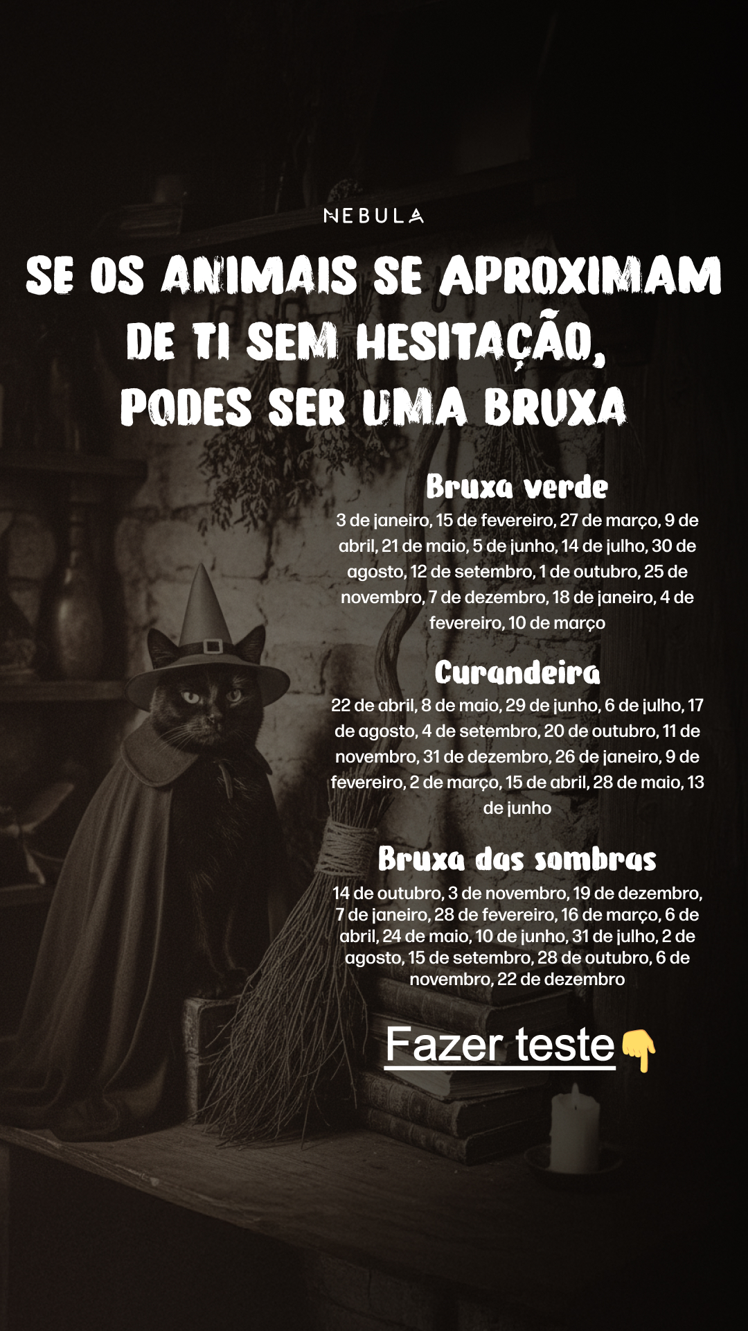Nebula: Witch Power Reading Facebook ad