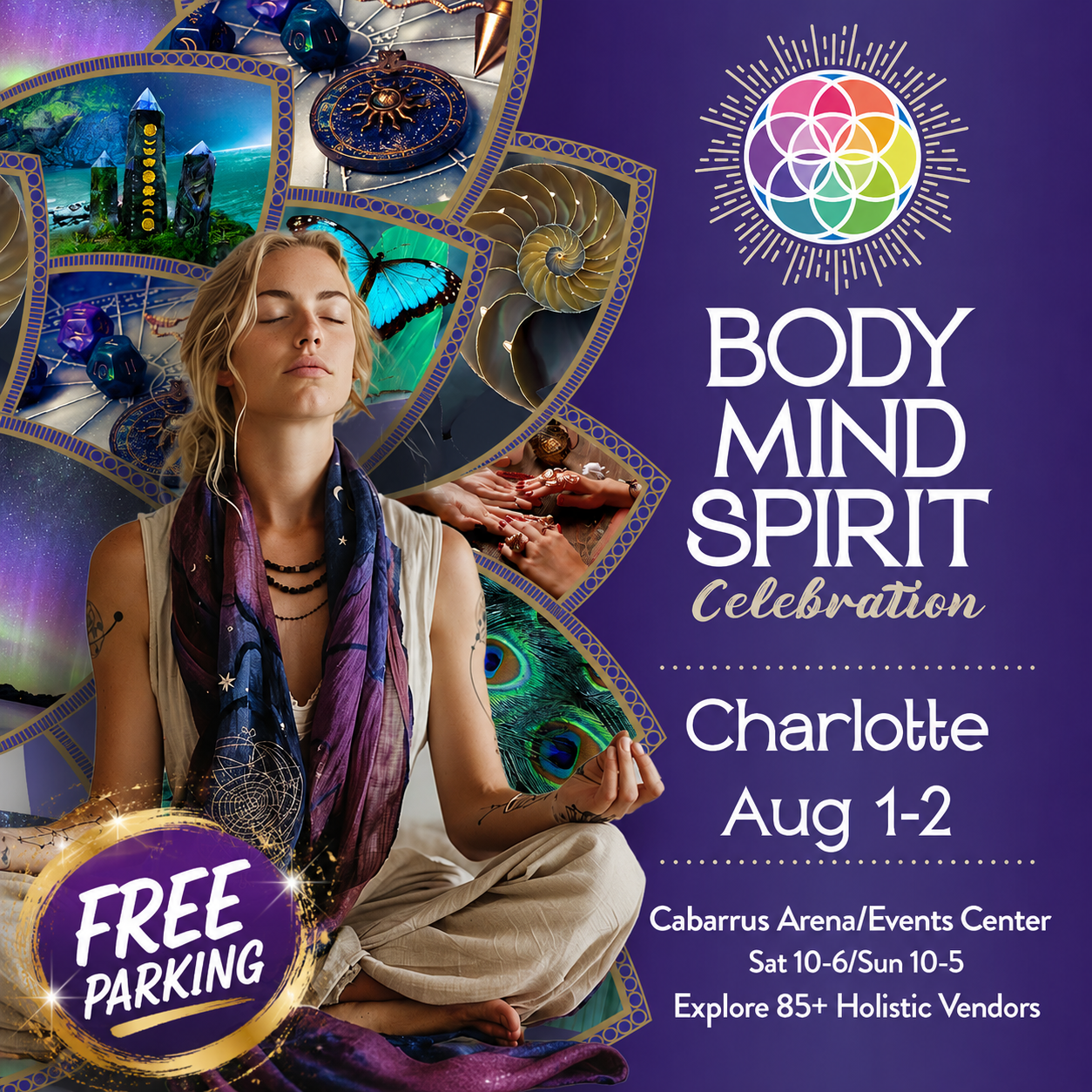 Body Mind Spirit Expo Facebook ad