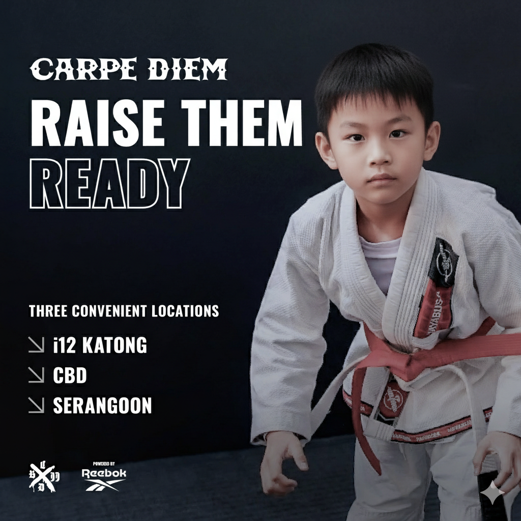 Carpe Diem Brazilian Jiu-Jitsu Singapore Facebook ad from Feb 2, 2026